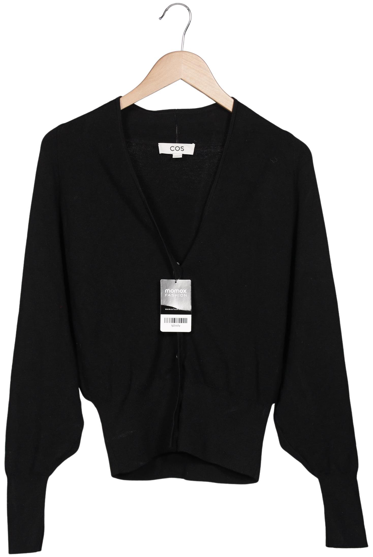 

COS Damen Strickjacke, schwarz, Gr. 36