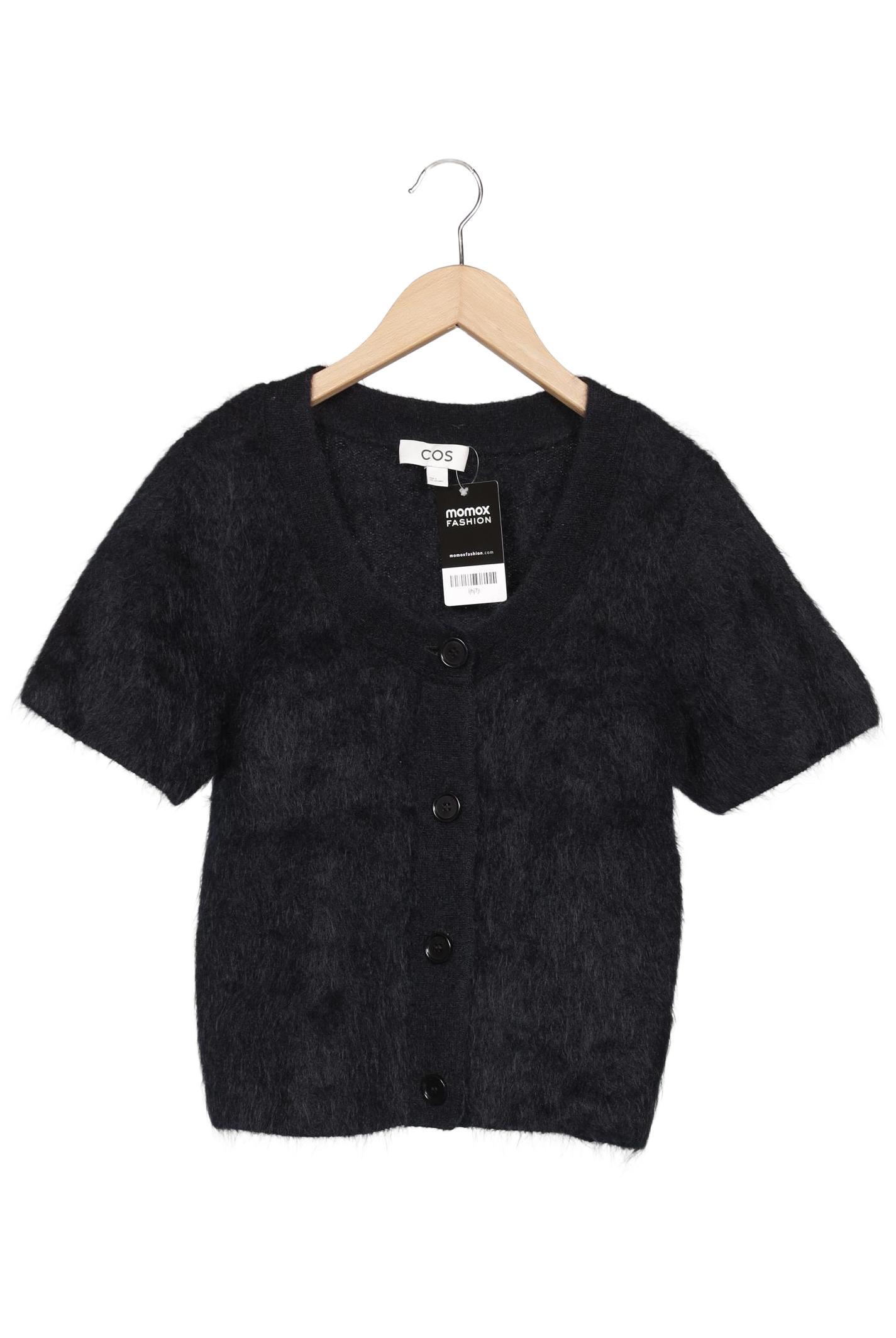 

COS Damen Strickjacke, marineblau, Gr. 36