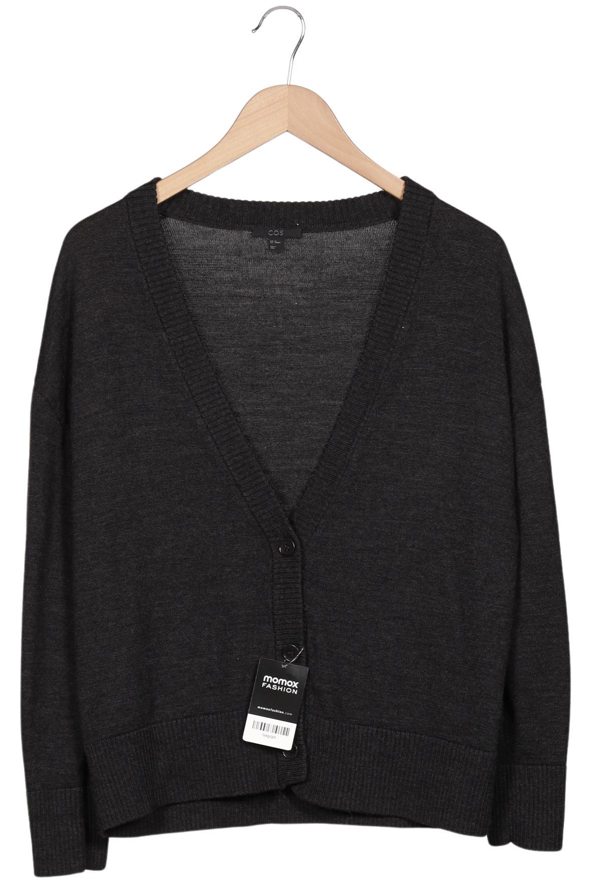 

COS Damen Strickjacke, grau, Gr. 34