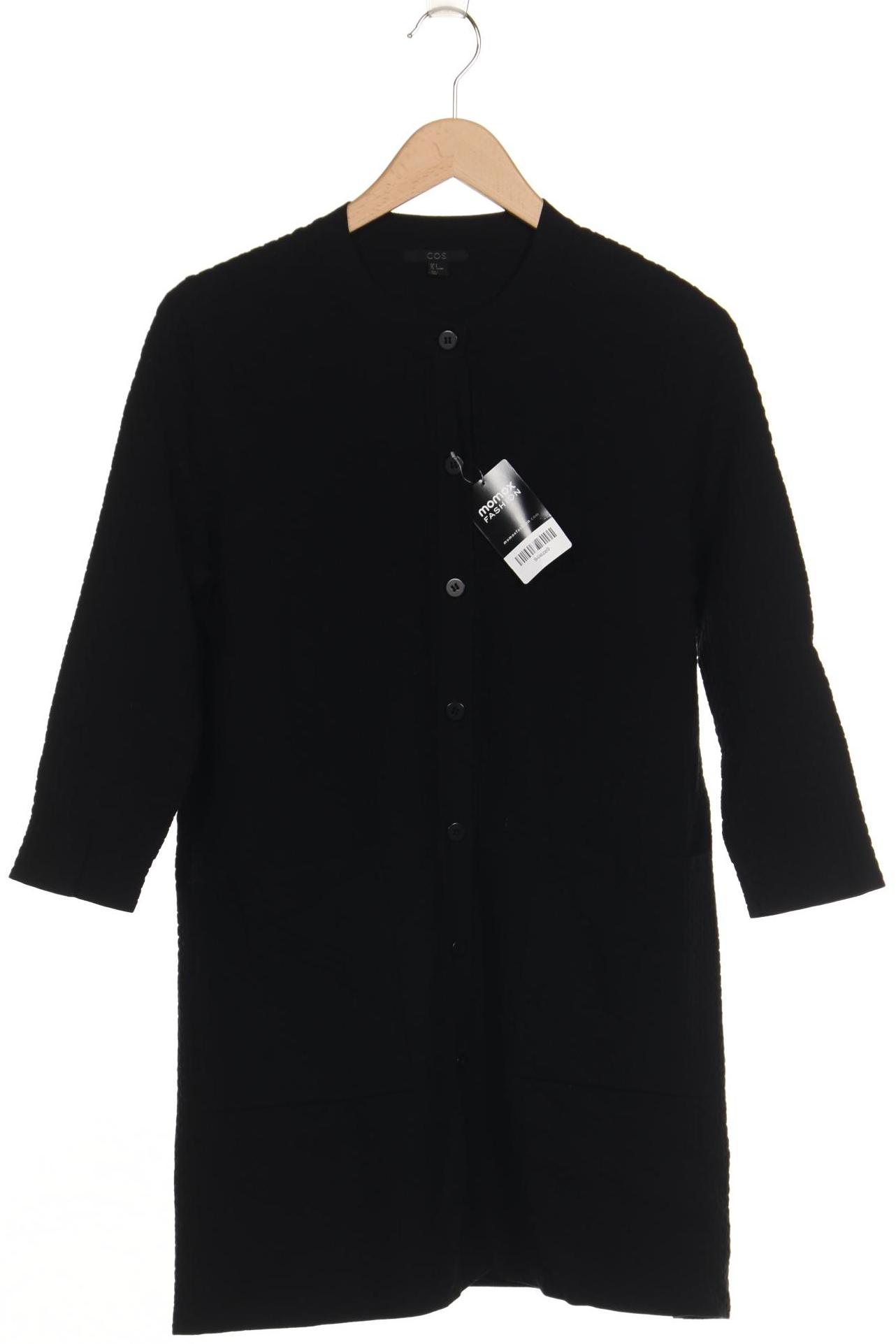 

COS Damen Strickjacke, schwarz, Gr. 36