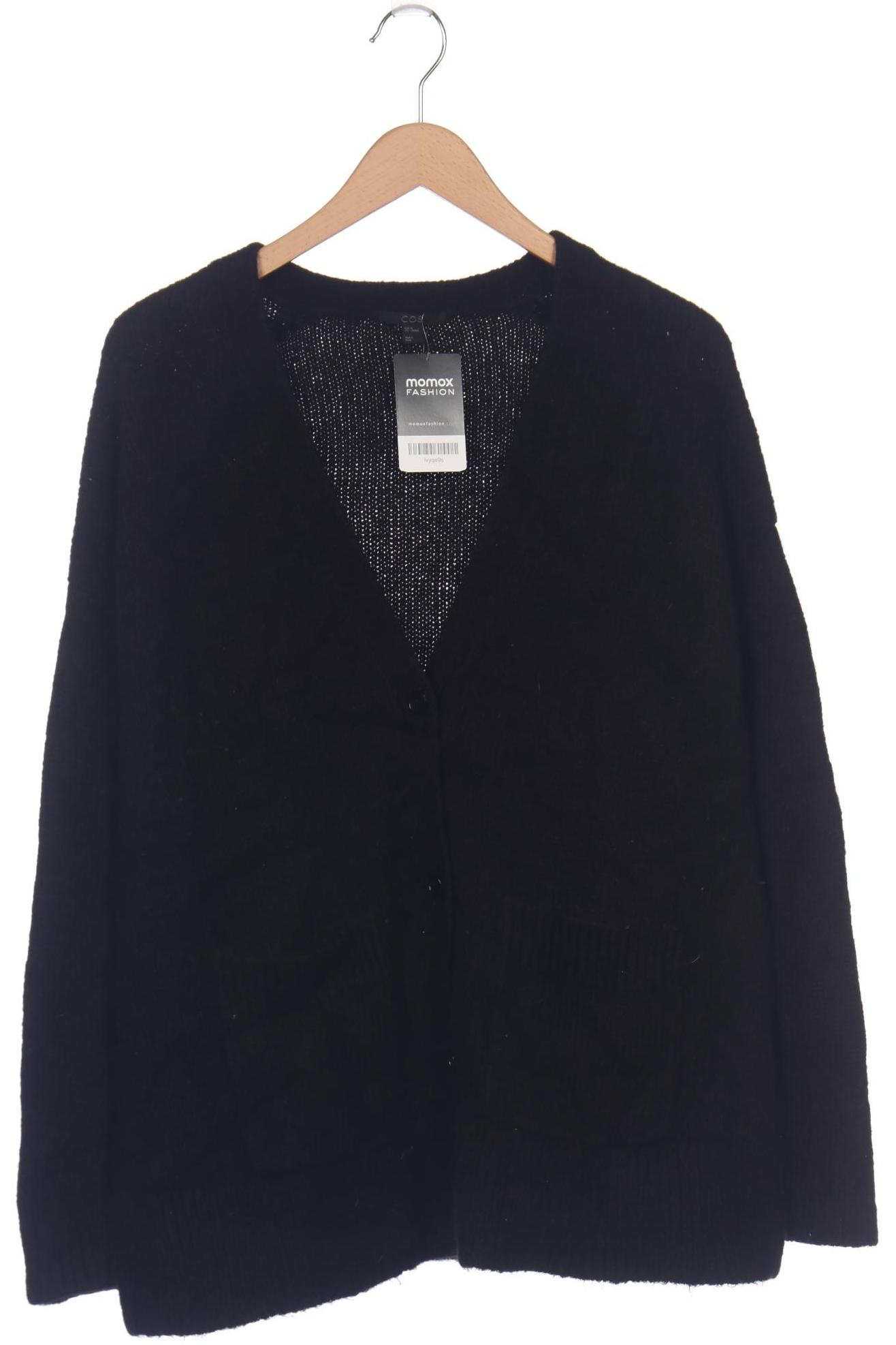 

COS Damen Strickjacke, schwarz, Gr. 38