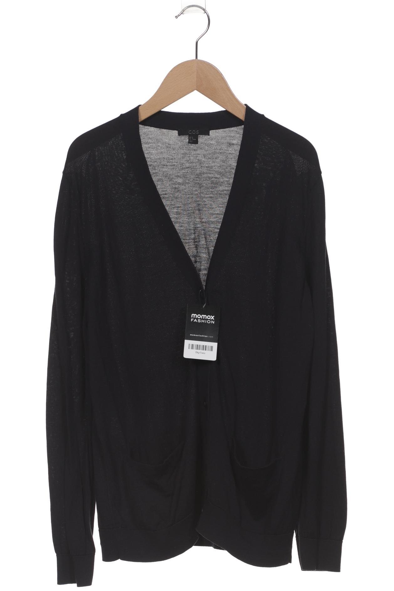 

COS Damen Strickjacke, marineblau, Gr. 38