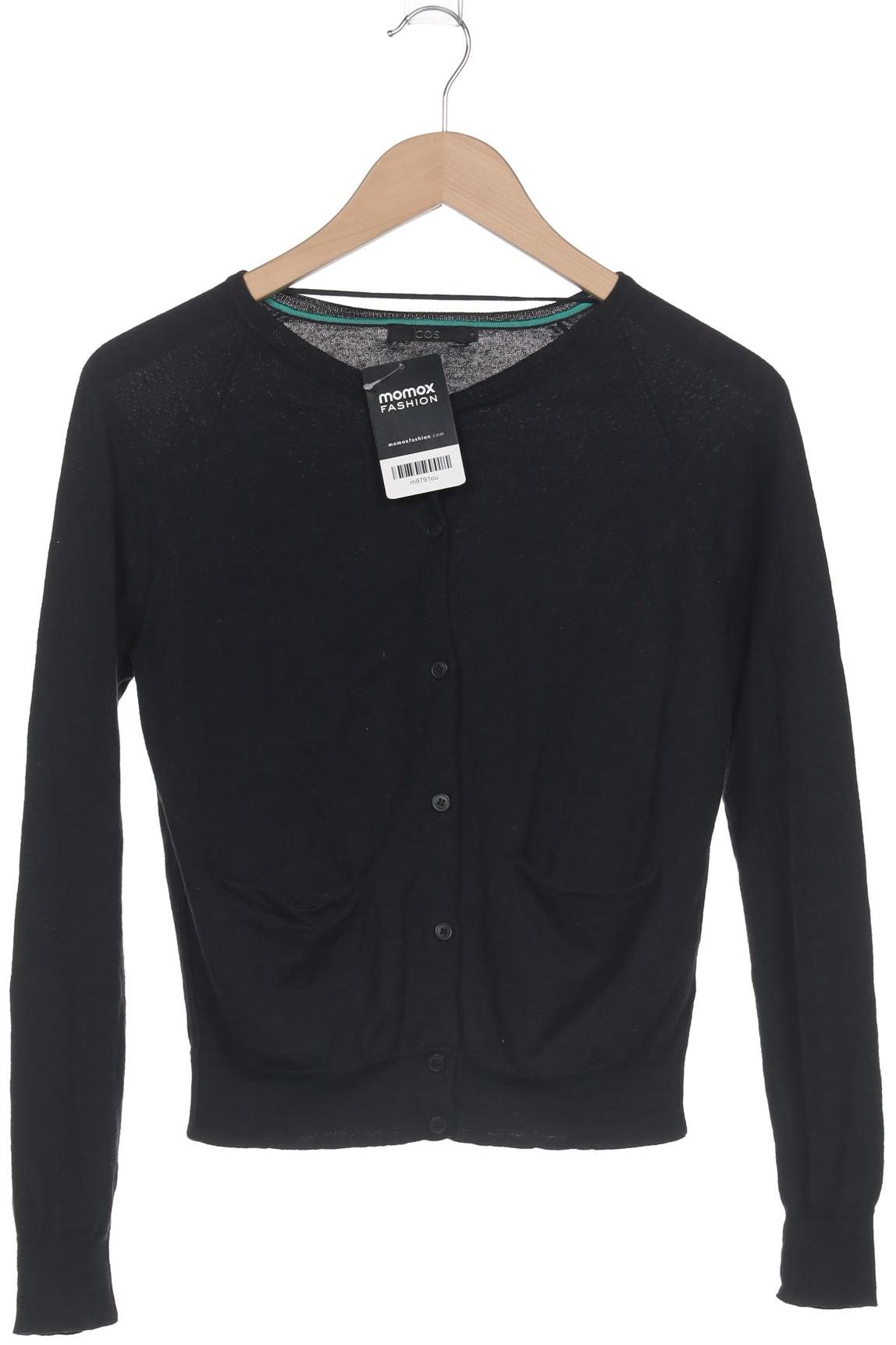 

COS Damen Strickjacke, marineblau, Gr. 36