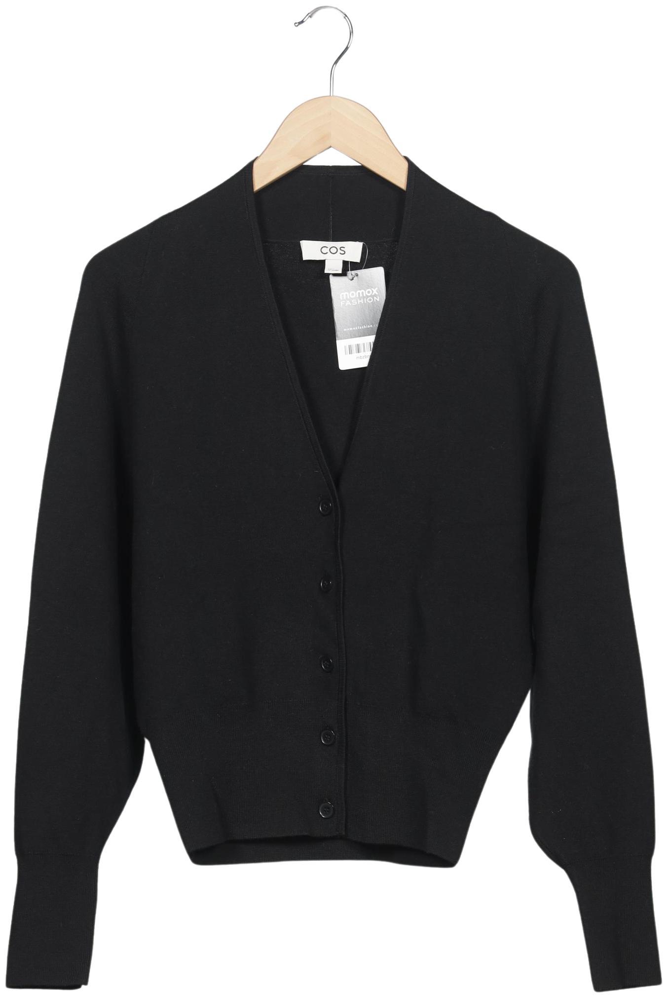 

COS Damen Strickjacke, schwarz, Gr. 36