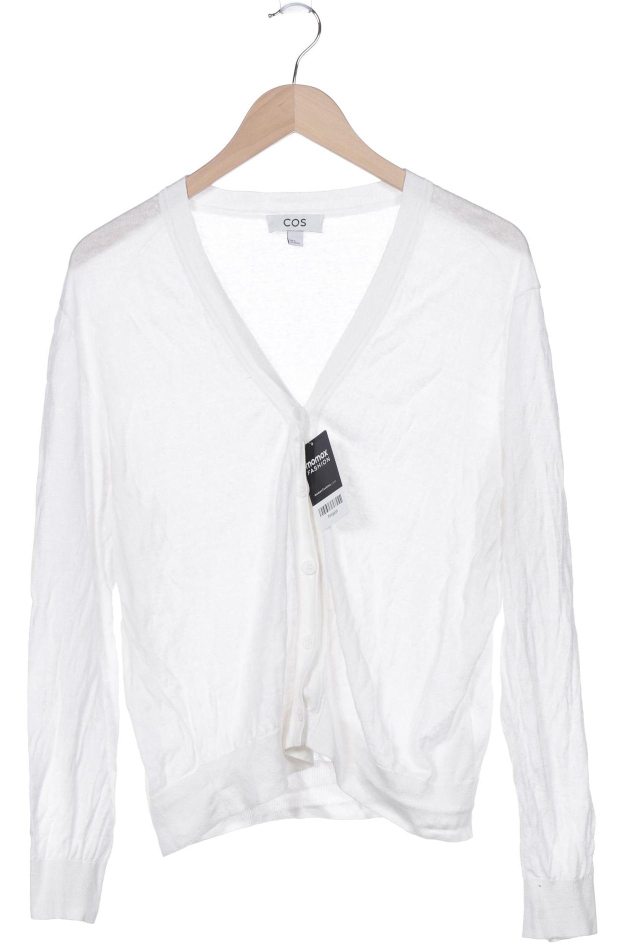 

COS Damen Strickjacke, weiß, Gr. 38