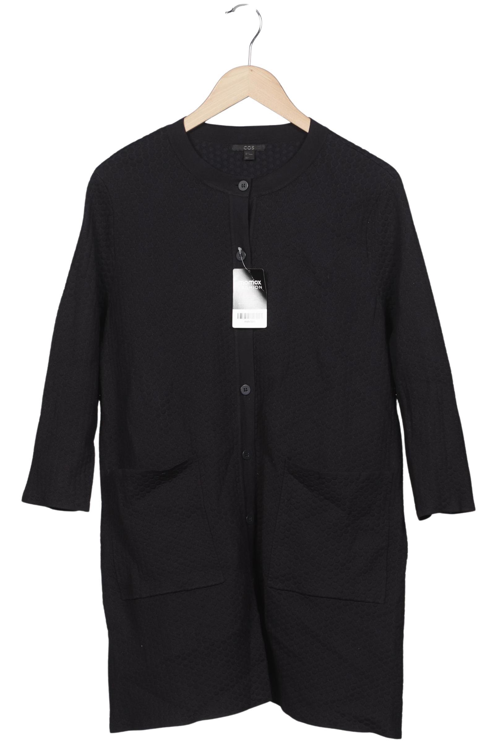 

COS Damen Strickjacke, schwarz, Gr. 38