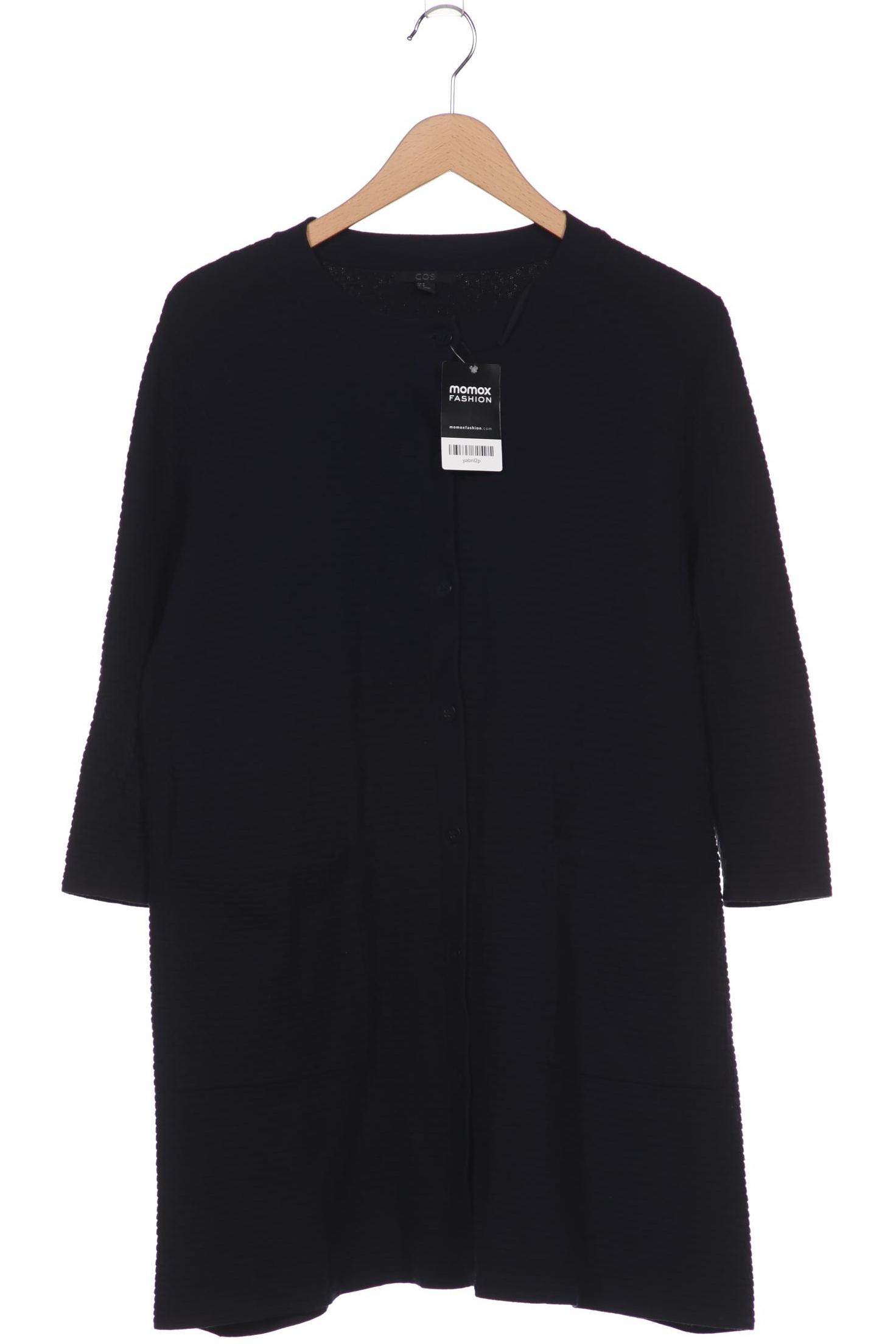 

COS Damen Strickjacke, marineblau, Gr. 38