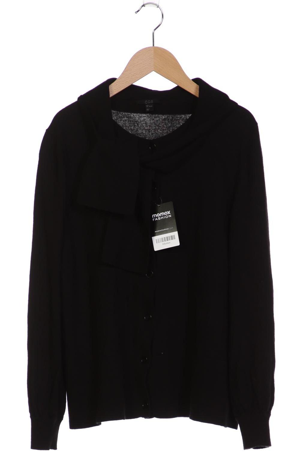 

COS Damen Strickjacke, schwarz, Gr. 42