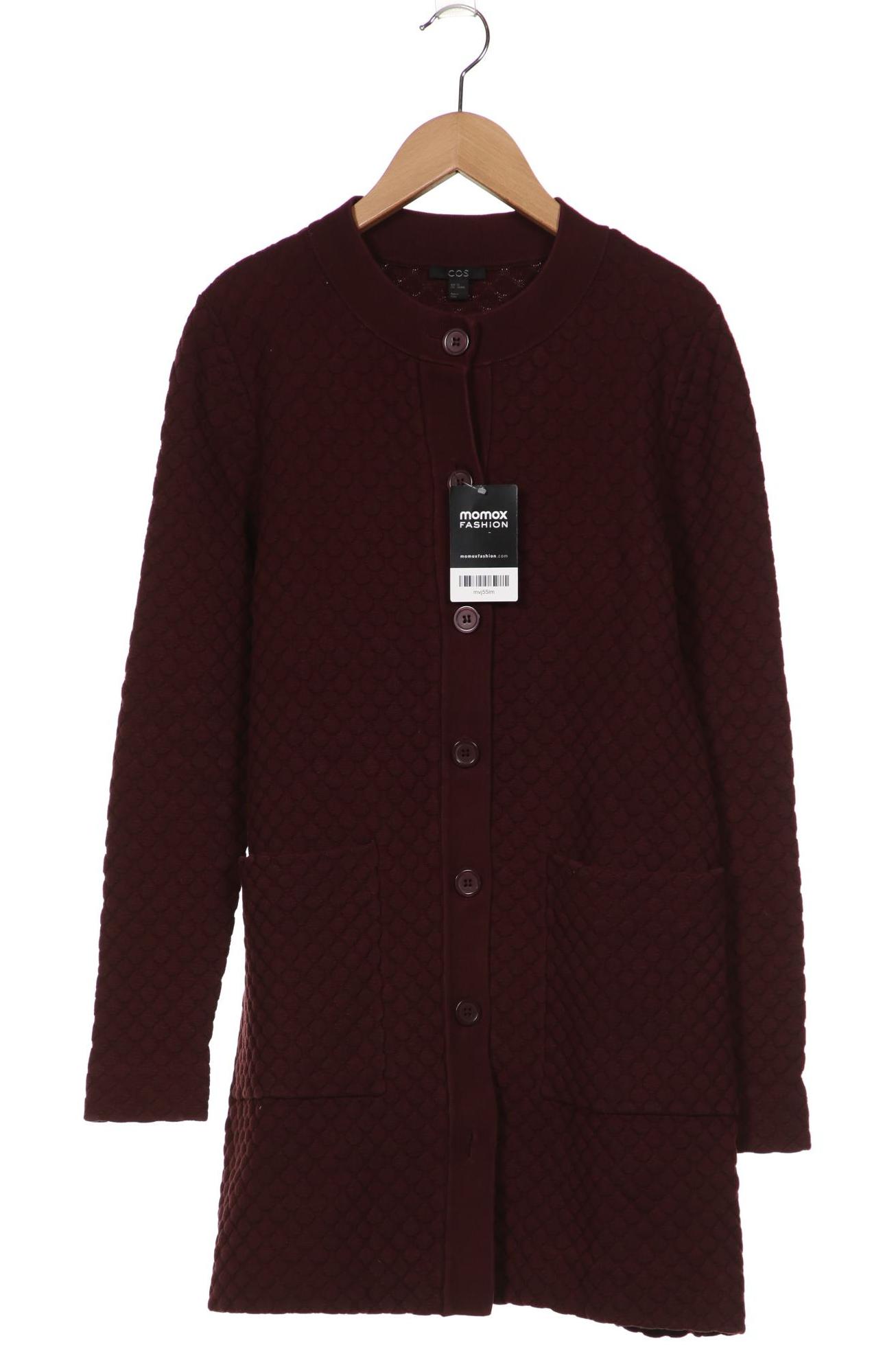 

COS Damen Strickjacke, bordeaux