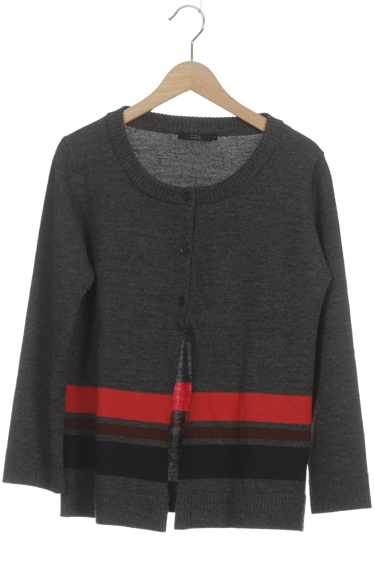 

COS Damen Strickjacke, grau, Gr. 36