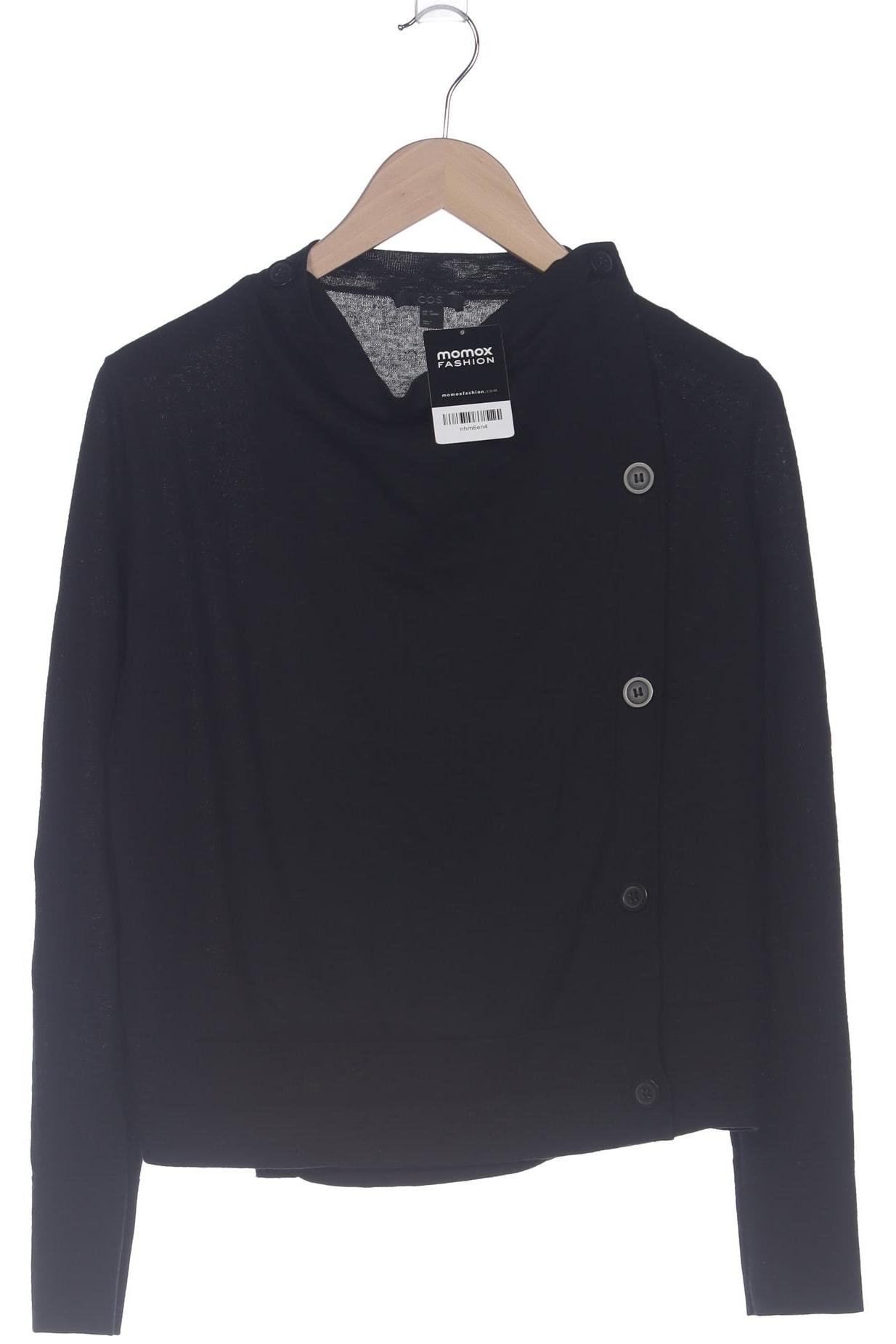 

COS Damen Strickjacke, schwarz, Gr. 34
