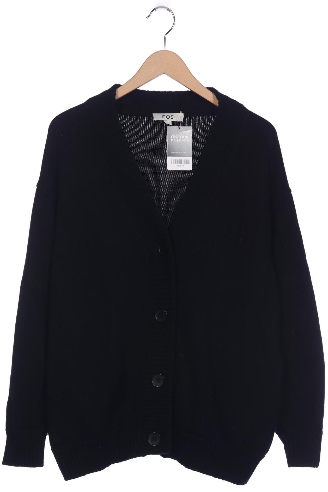 

COS Damen Strickjacke, schwarz, Gr. 38