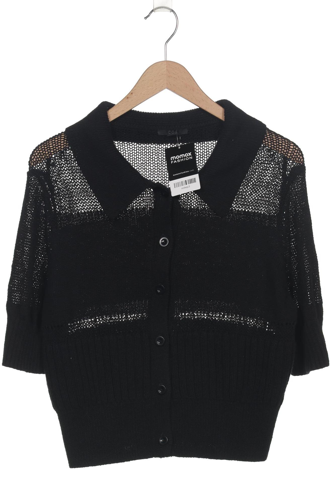 

COS Damen Strickjacke, schwarz, Gr. 42