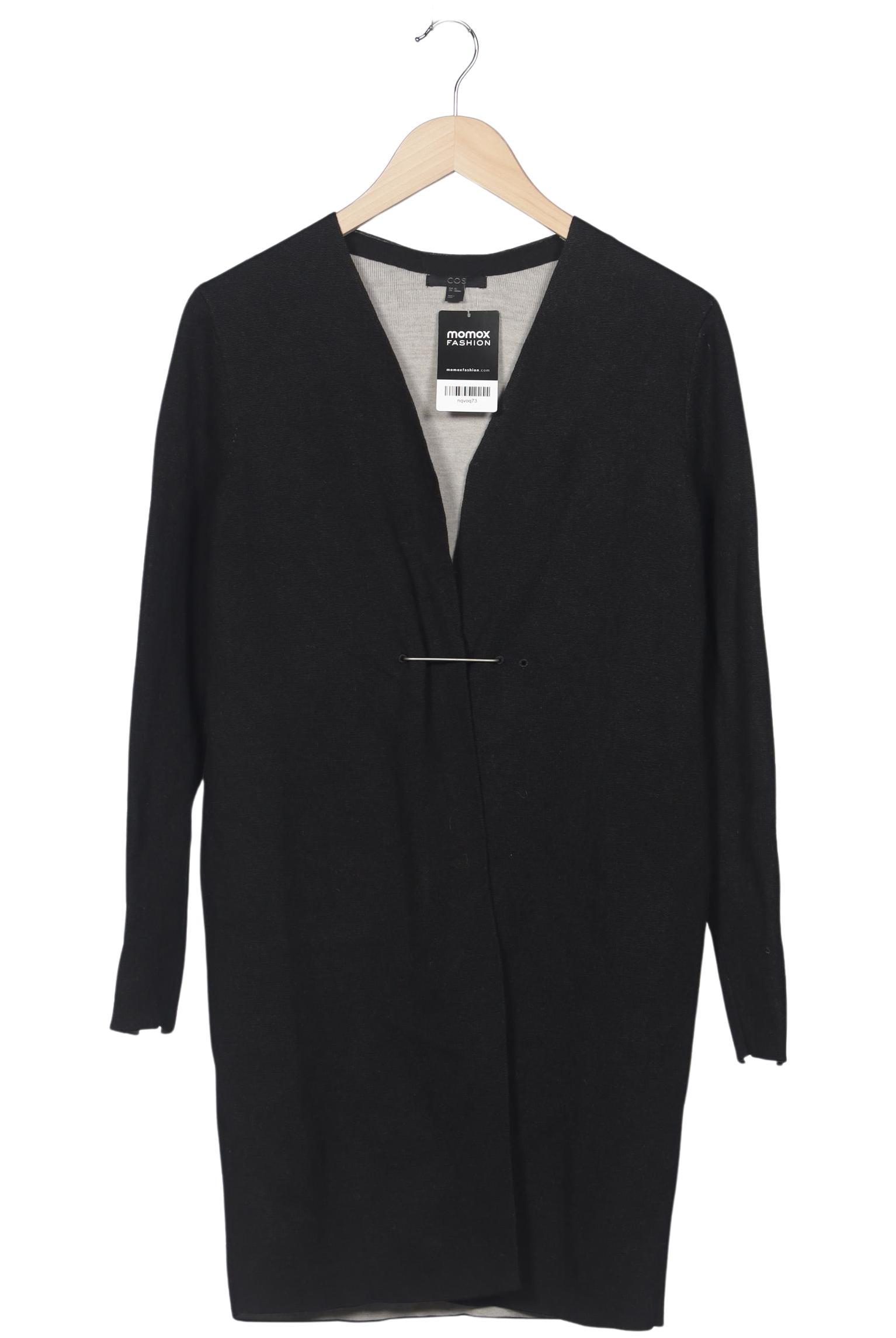 

COS Damen Strickjacke, schwarz, Gr. 34