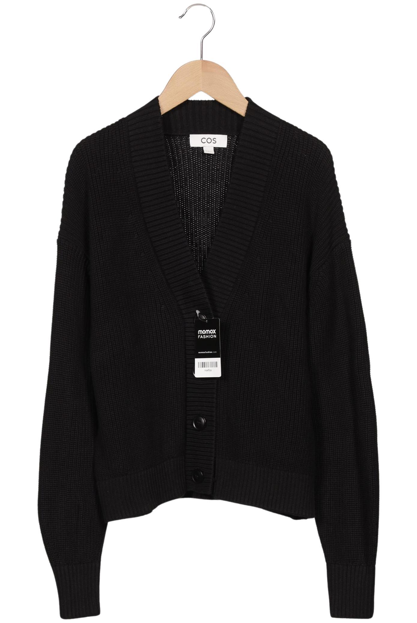 

COS Damen Strickjacke, schwarz, Gr. 34