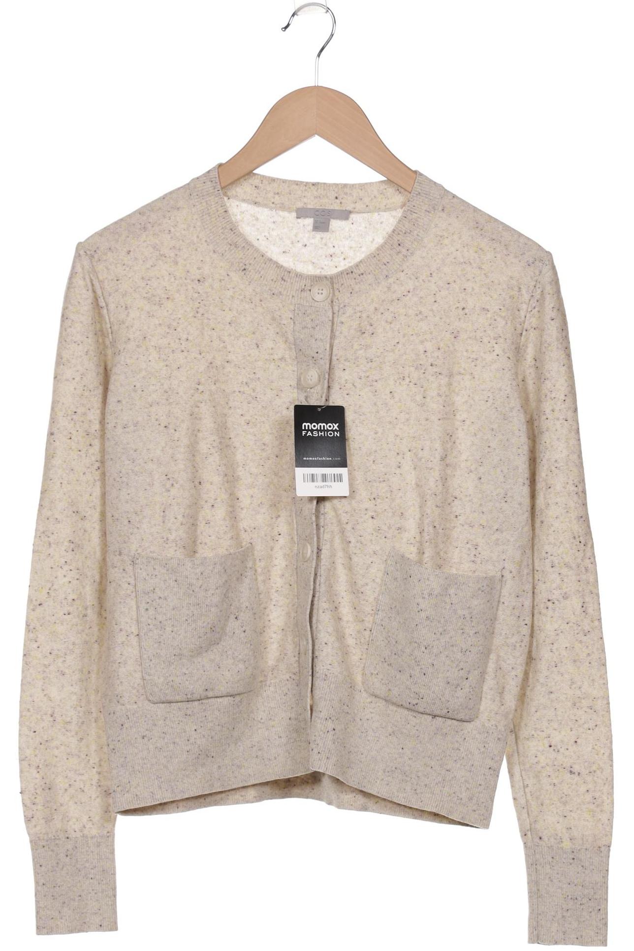 

COS Damen Strickjacke, cremeweiß, Gr. 36