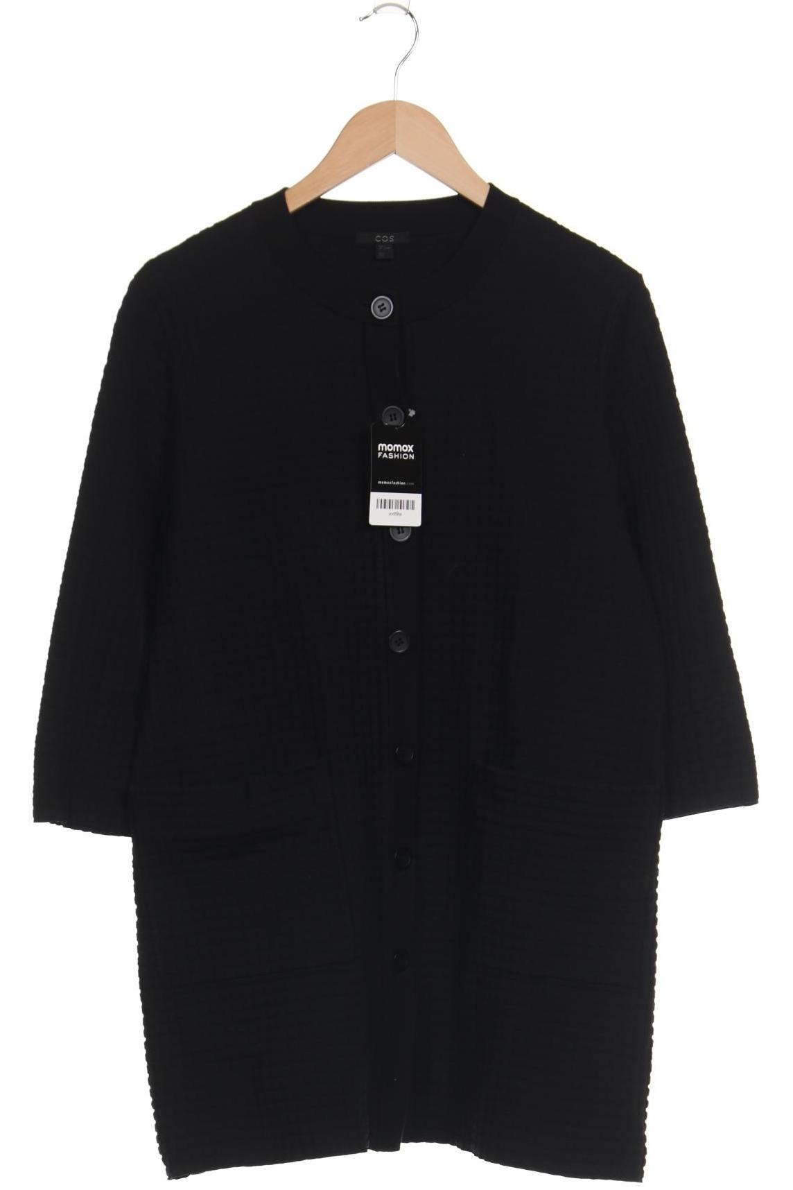 

COS Damen Strickjacke, schwarz, Gr. 38