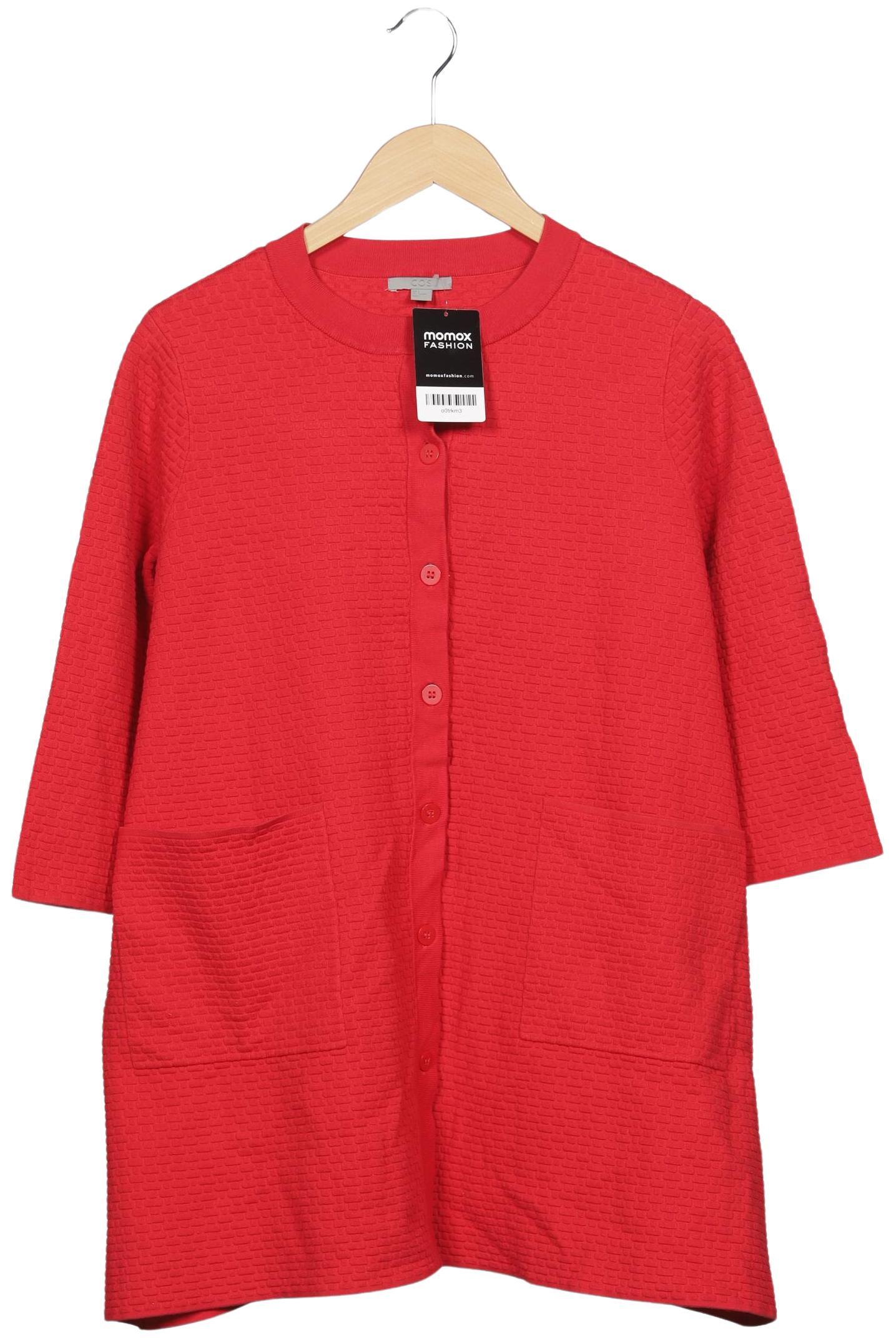 

COS Damen Strickjacke, rot, Gr. 36