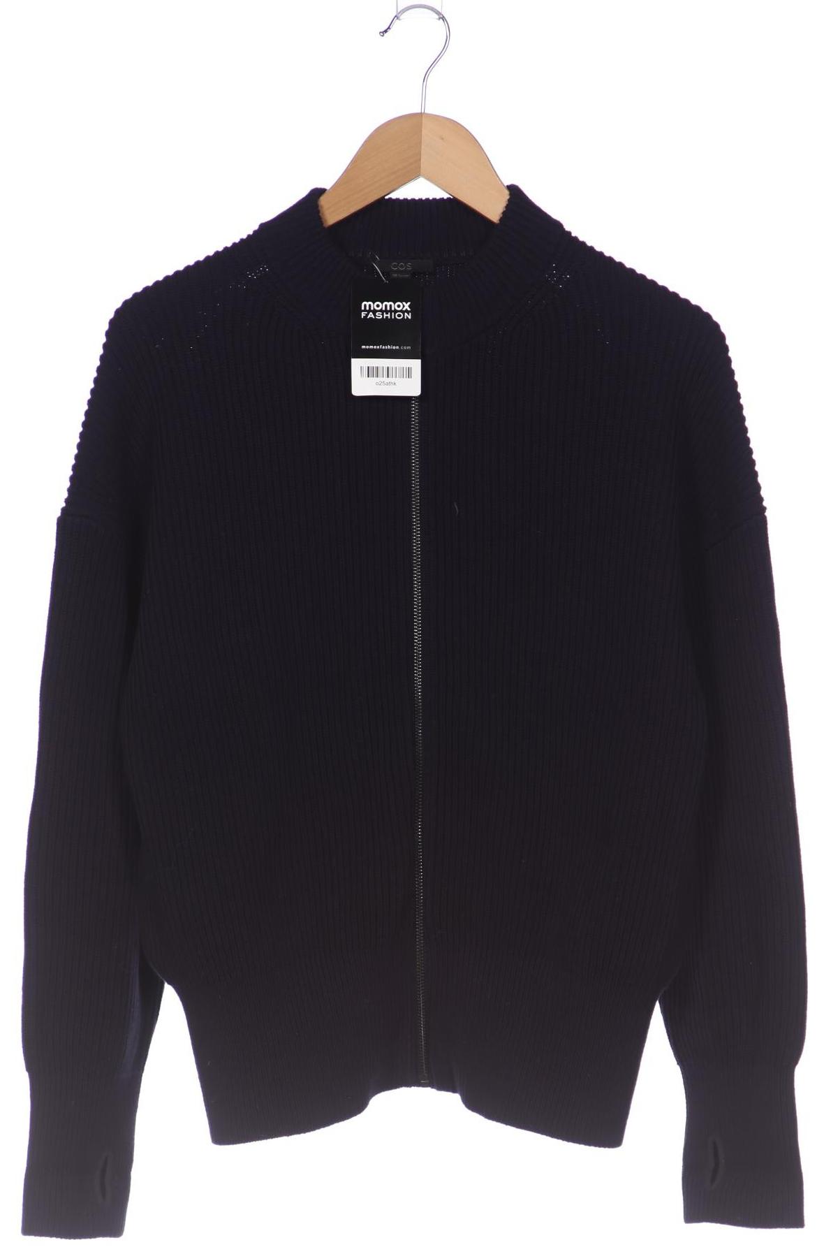 

COS Damen Strickjacke, marineblau, Gr. 42