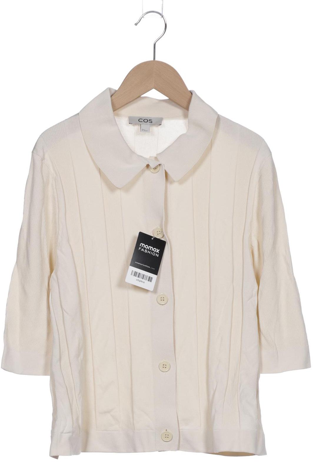 

COS Damen Strickjacke, beige, Gr. 38