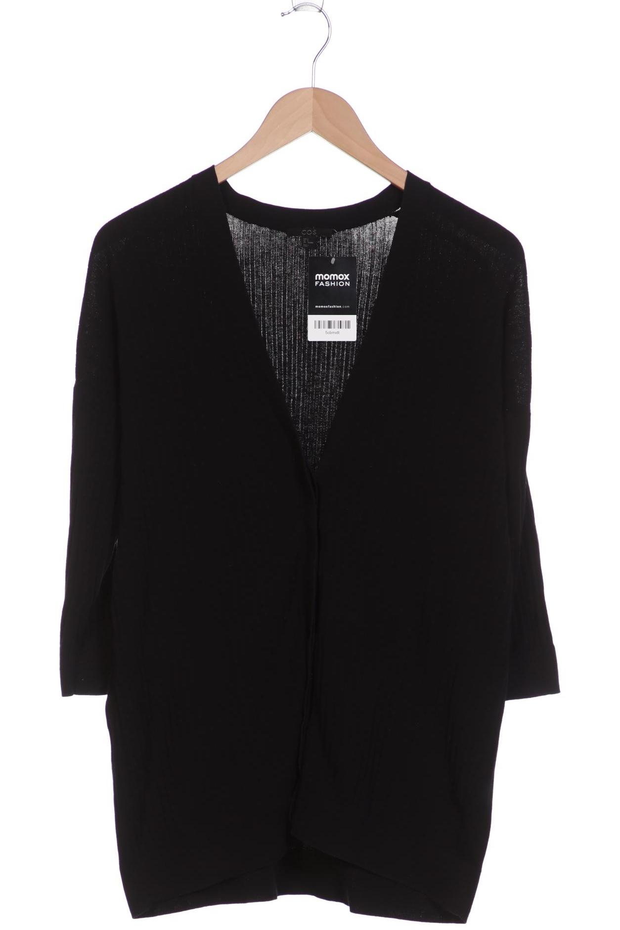 

COS Damen Strickjacke, schwarz, Gr. 36
