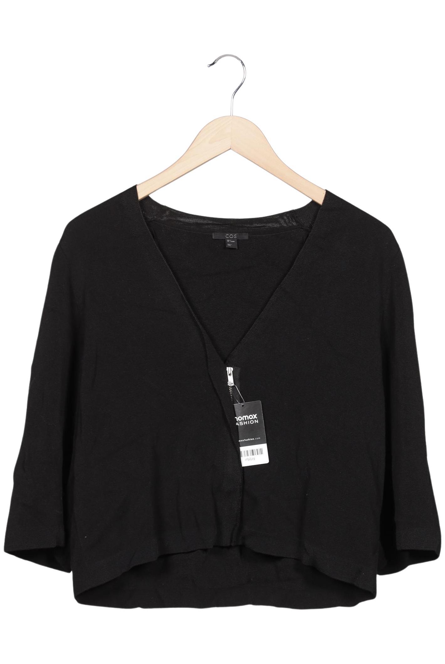 

COS Damen Strickjacke, schwarz, Gr. 36