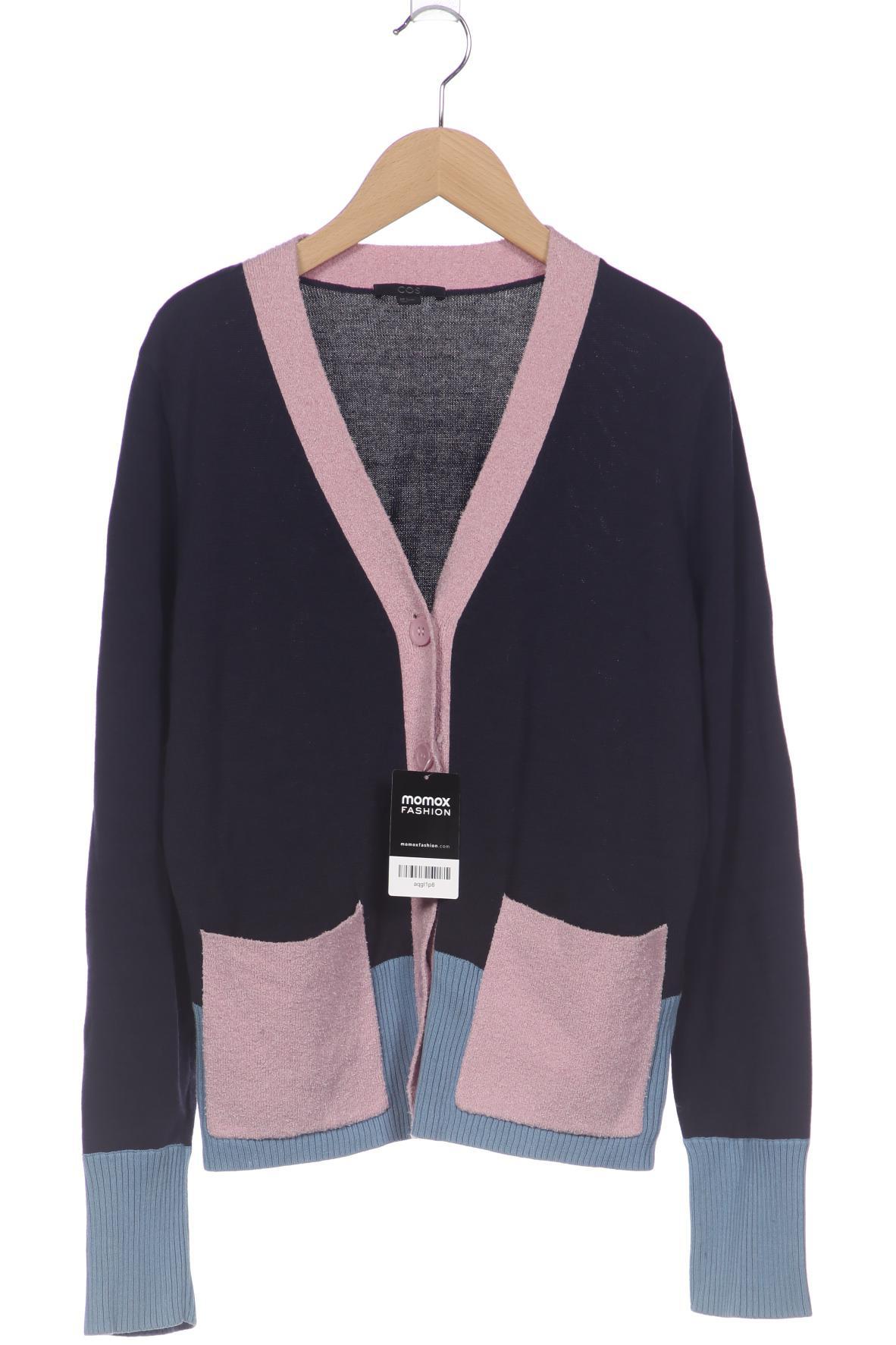 

COS Damen Strickjacke, marineblau, Gr. 36
