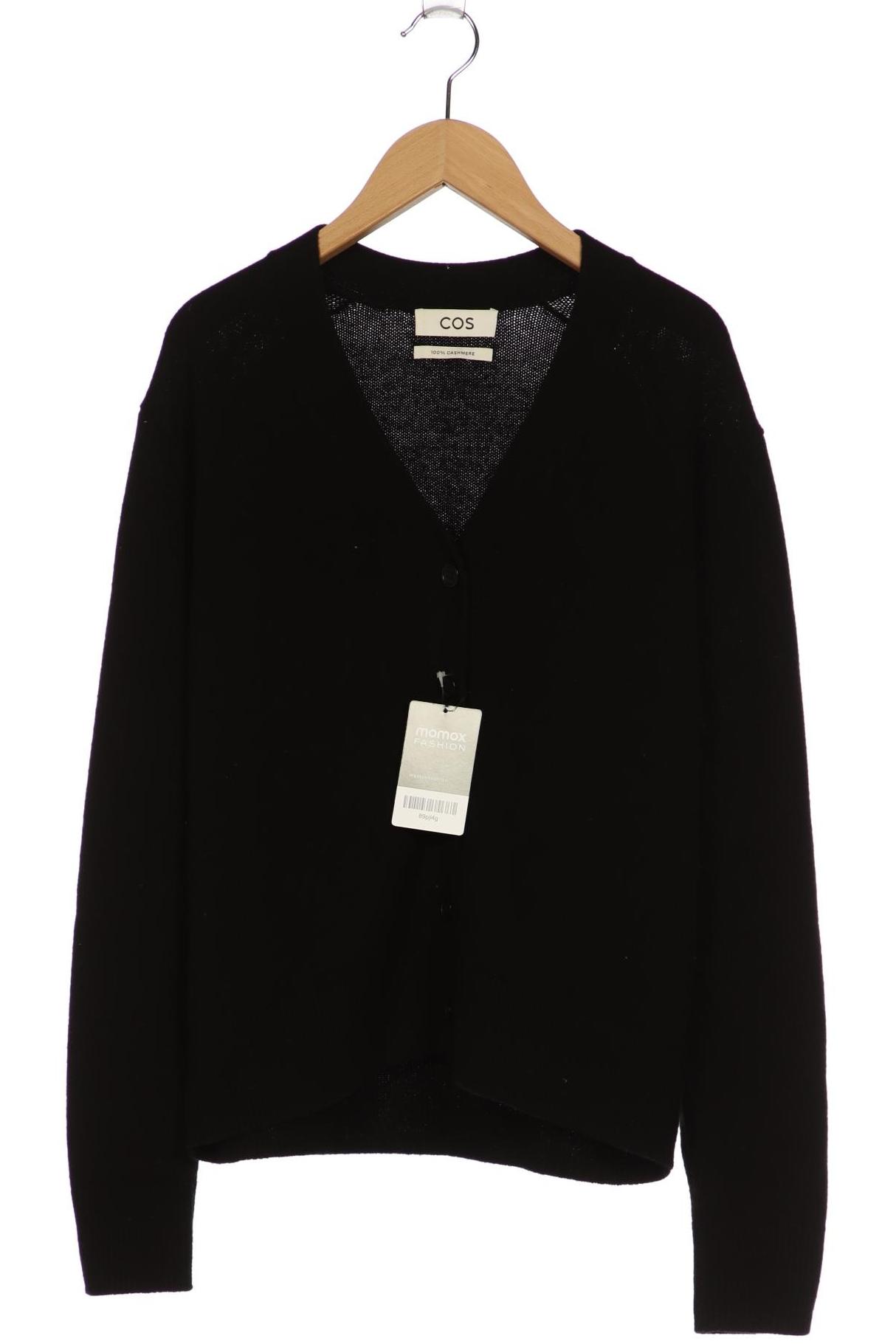 

COS Damen Strickjacke, schwarz, Gr. 34
