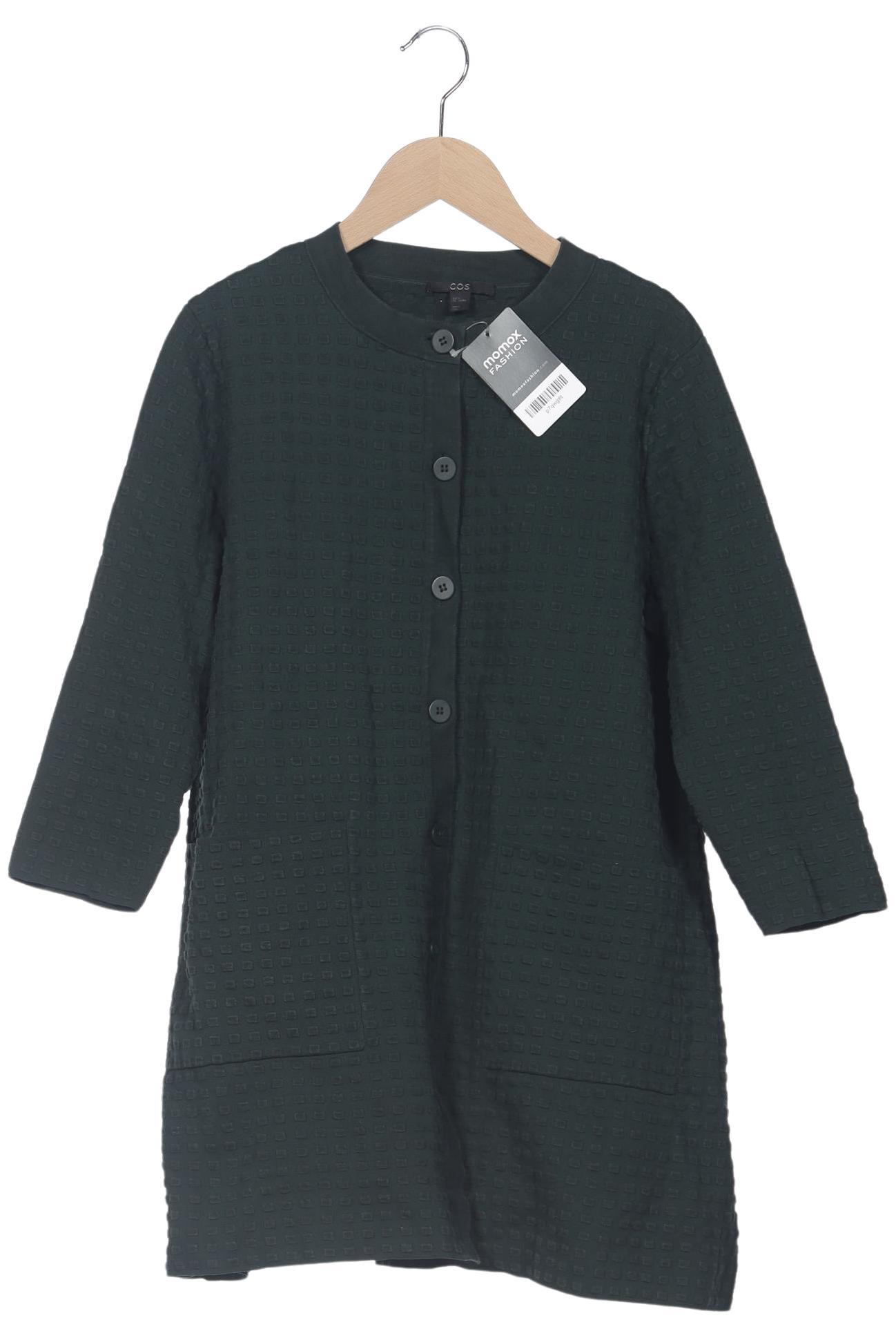 

COS Damen Strickjacke, grün, Gr. 36