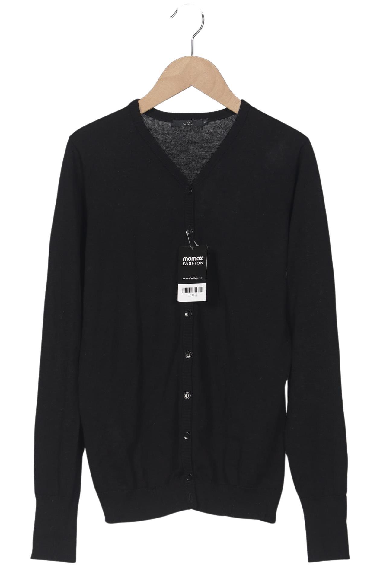 

COS Damen Strickjacke, schwarz, Gr. 36