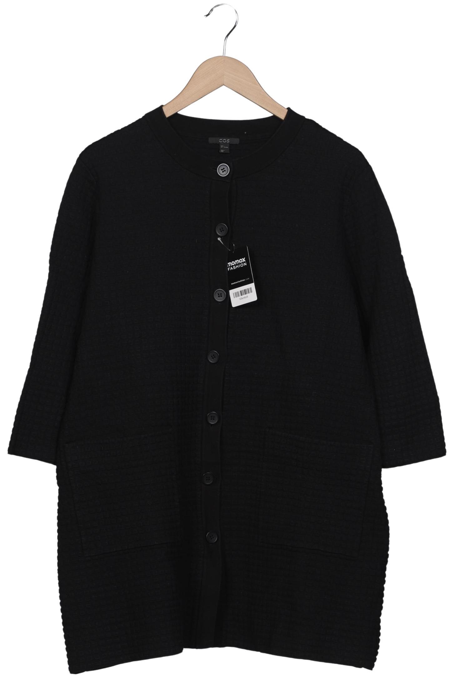 

COS Damen Strickjacke, schwarz, Gr. 42