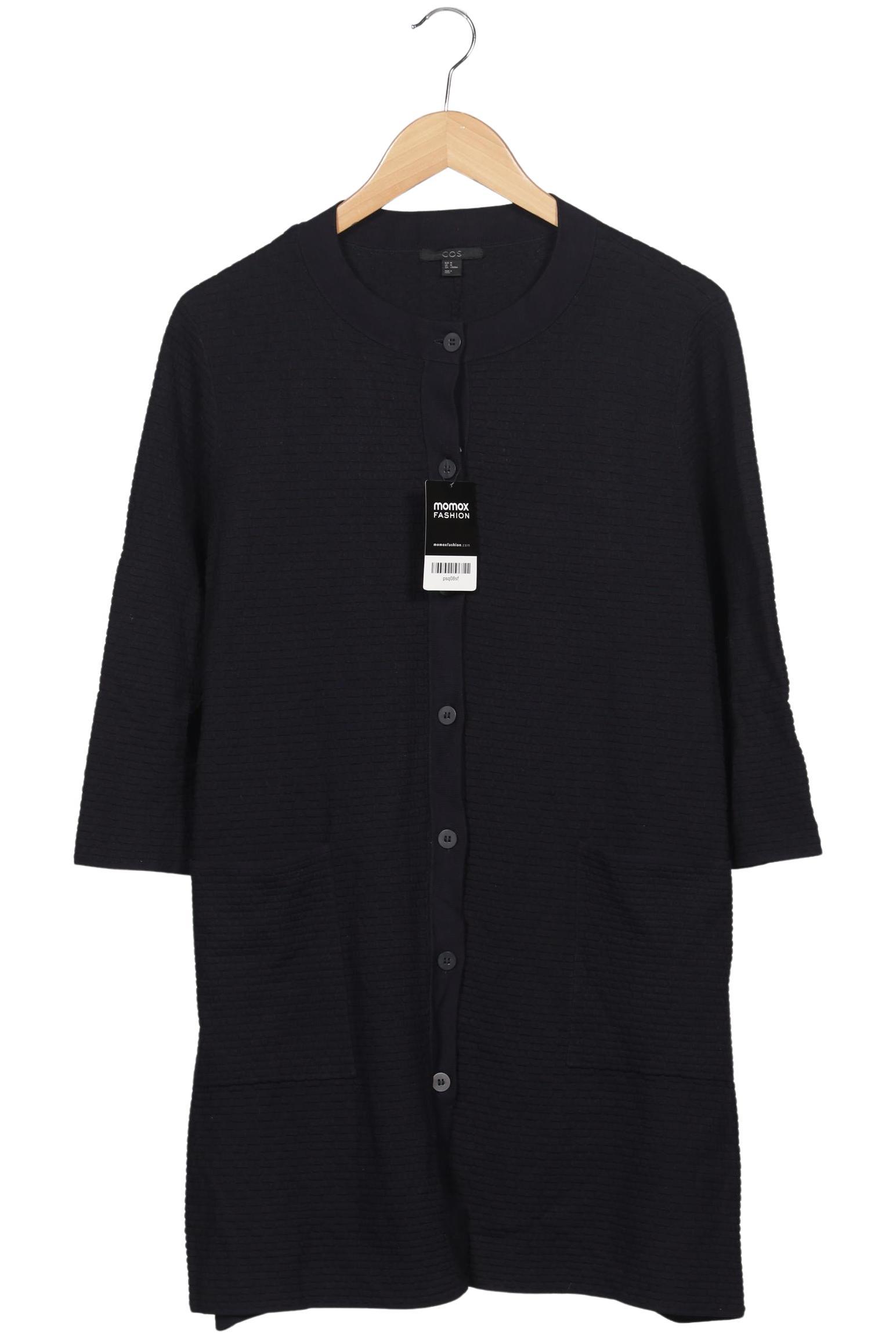 

COS Damen Strickjacke, marineblau, Gr. 38