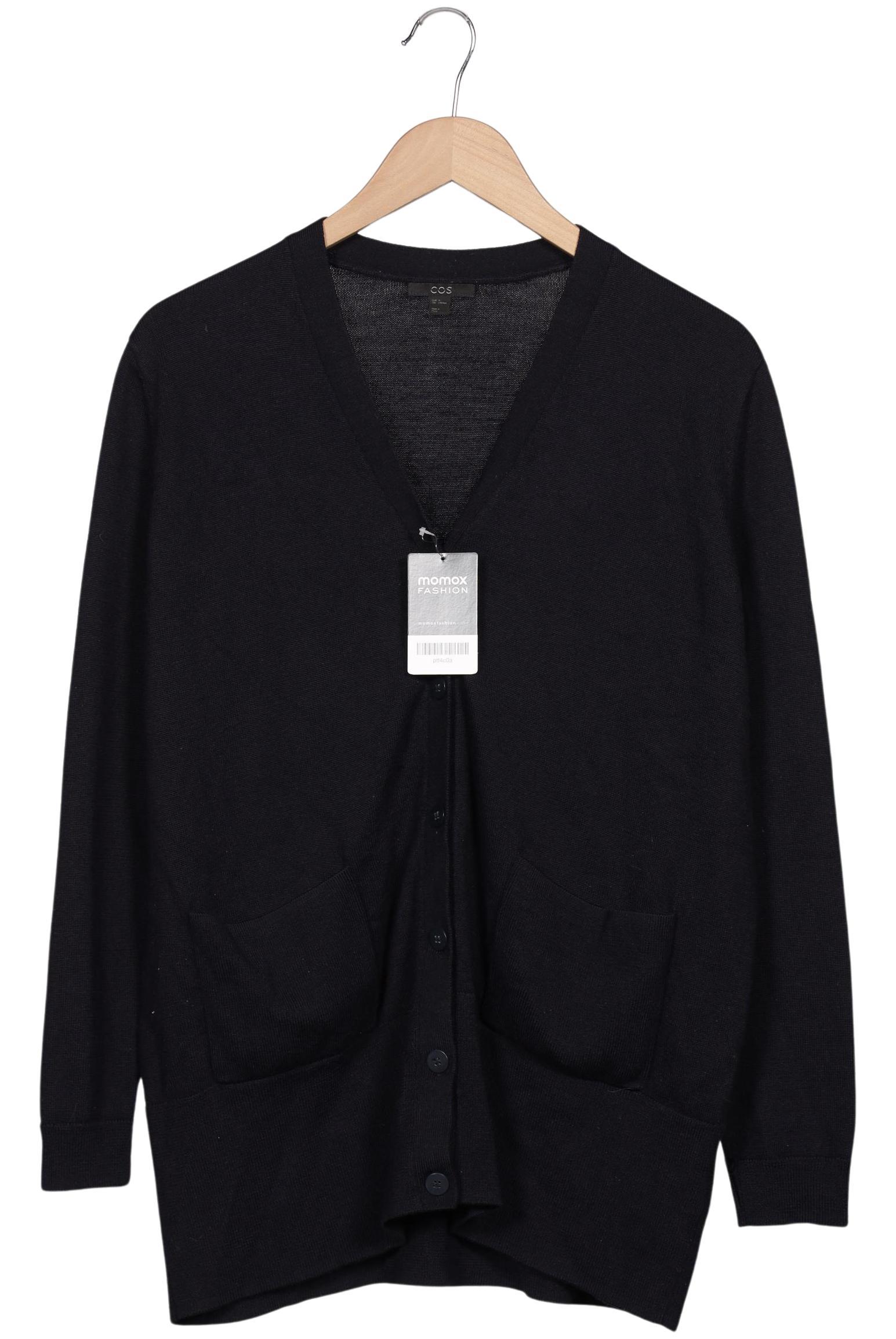 

COS Damen Strickjacke, marineblau, Gr. 38