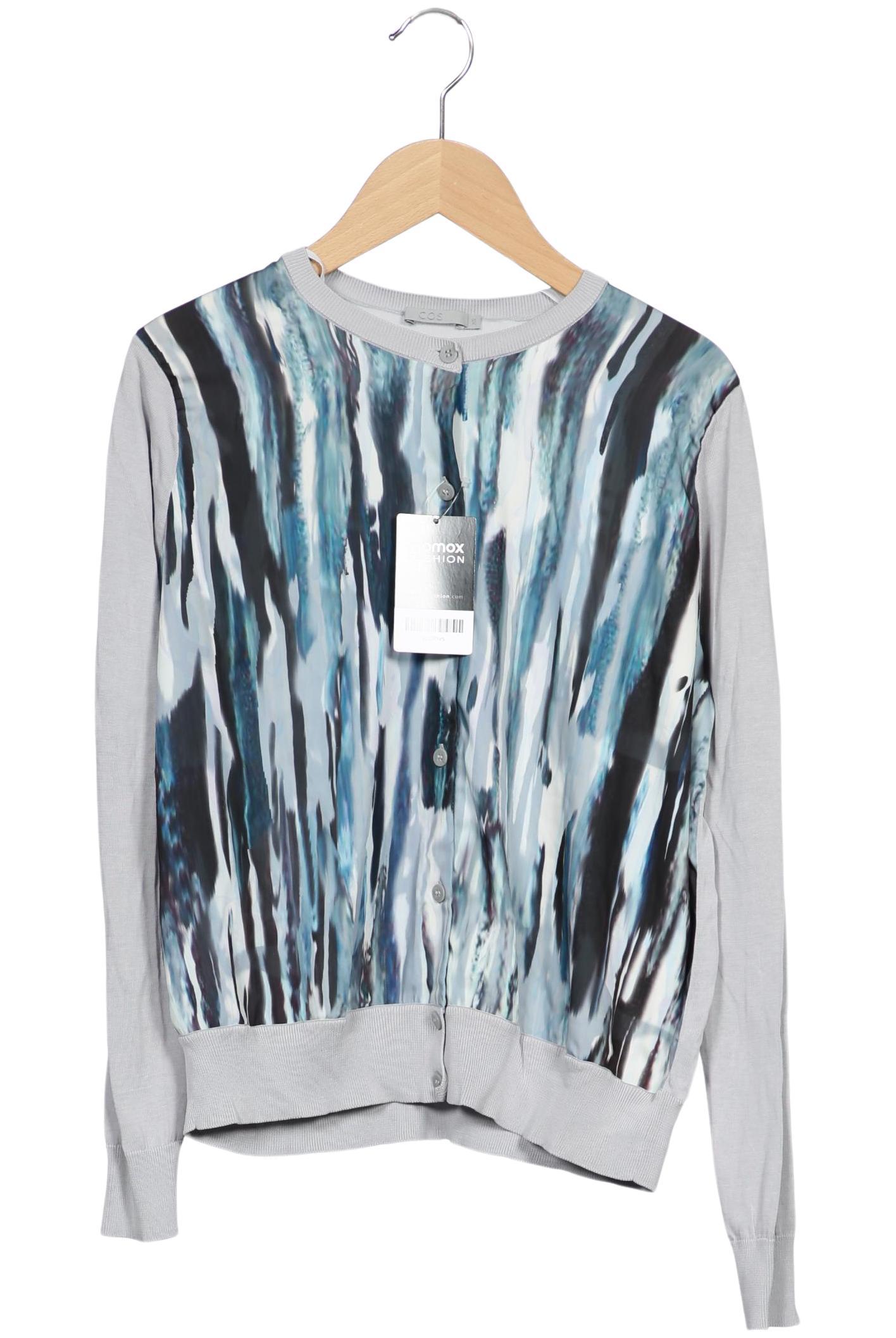 

COS Damen Strickjacke, grau, Gr. 34