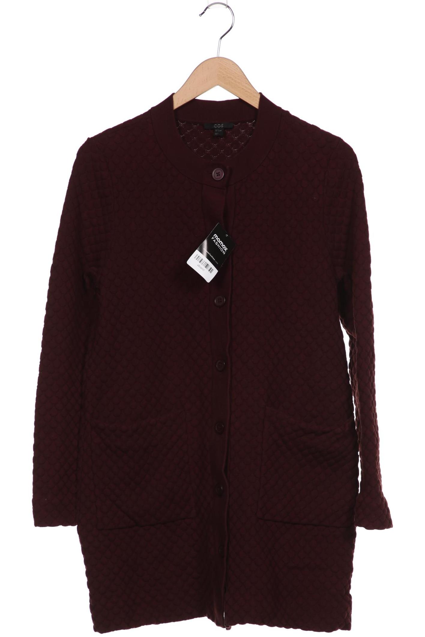 

COS Damen Strickjacke, bordeaux