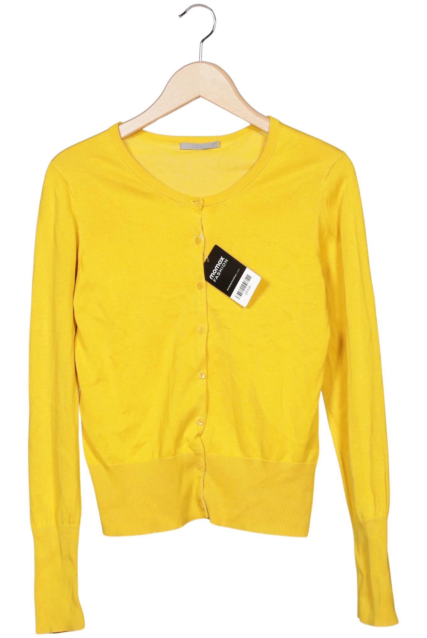 

COS Damen Strickjacke, gelb, Gr. 36