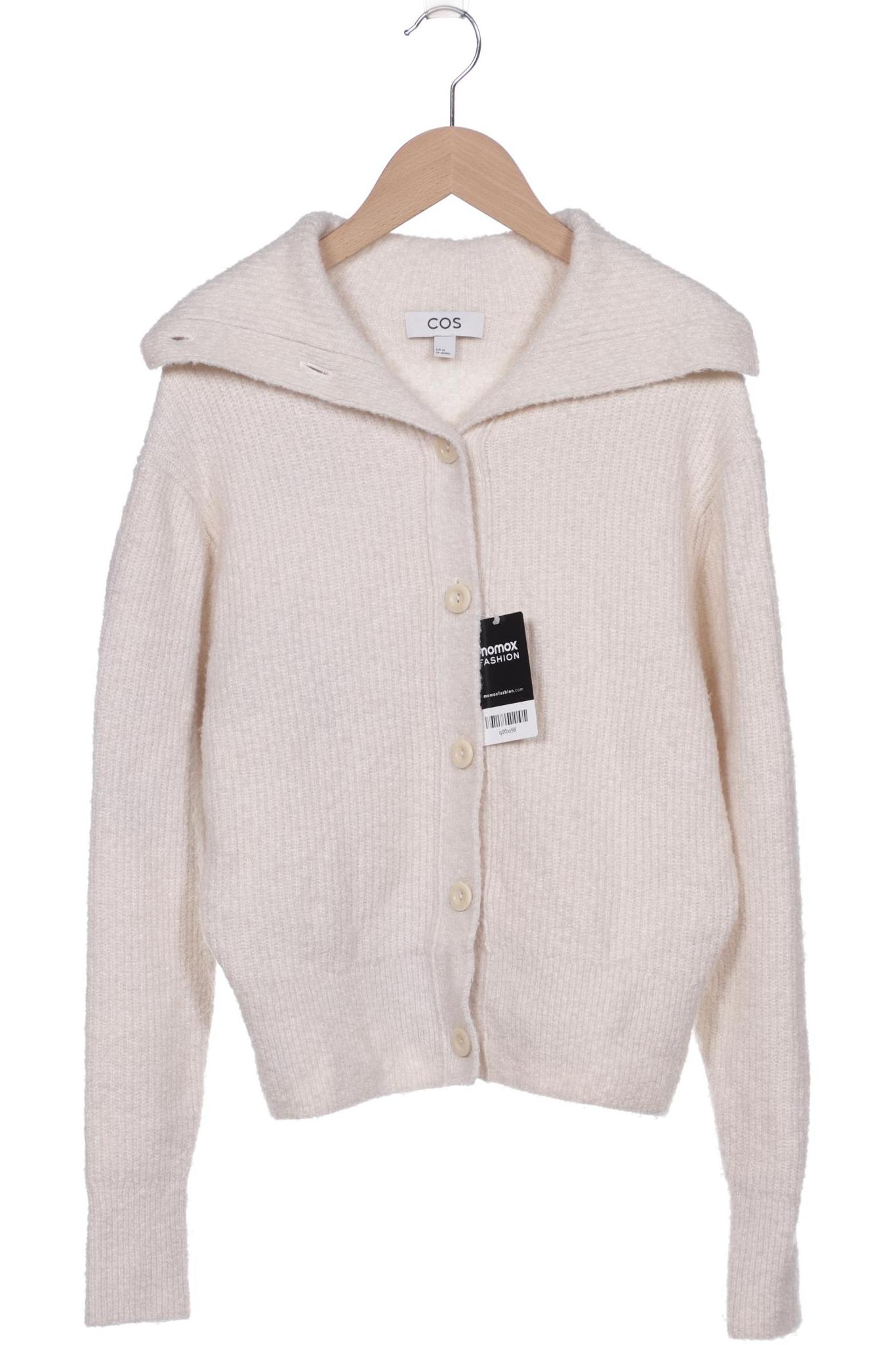 

COS Damen Strickjacke, cremeweiß