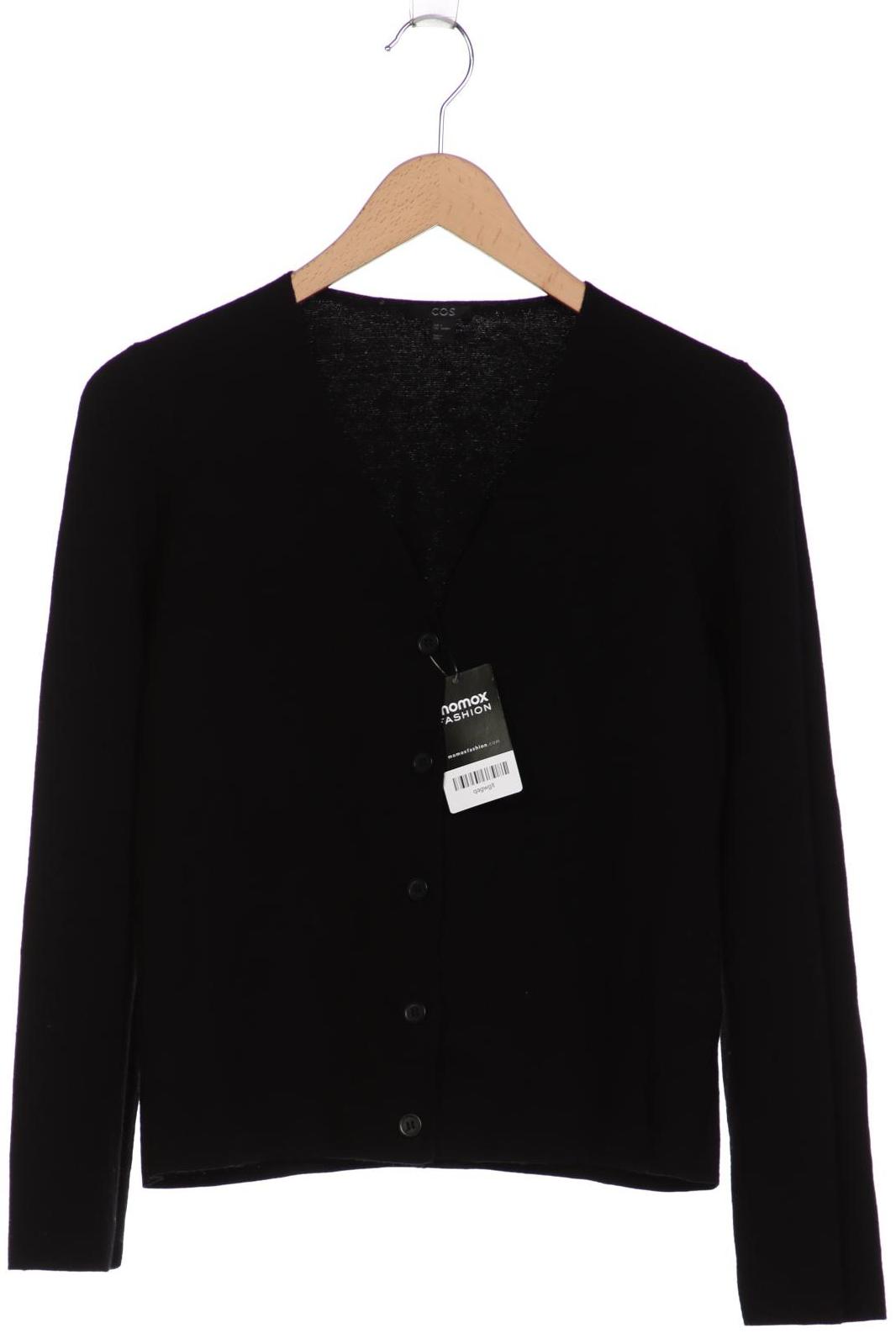 

COS Damen Strickjacke, schwarz, Gr. 36