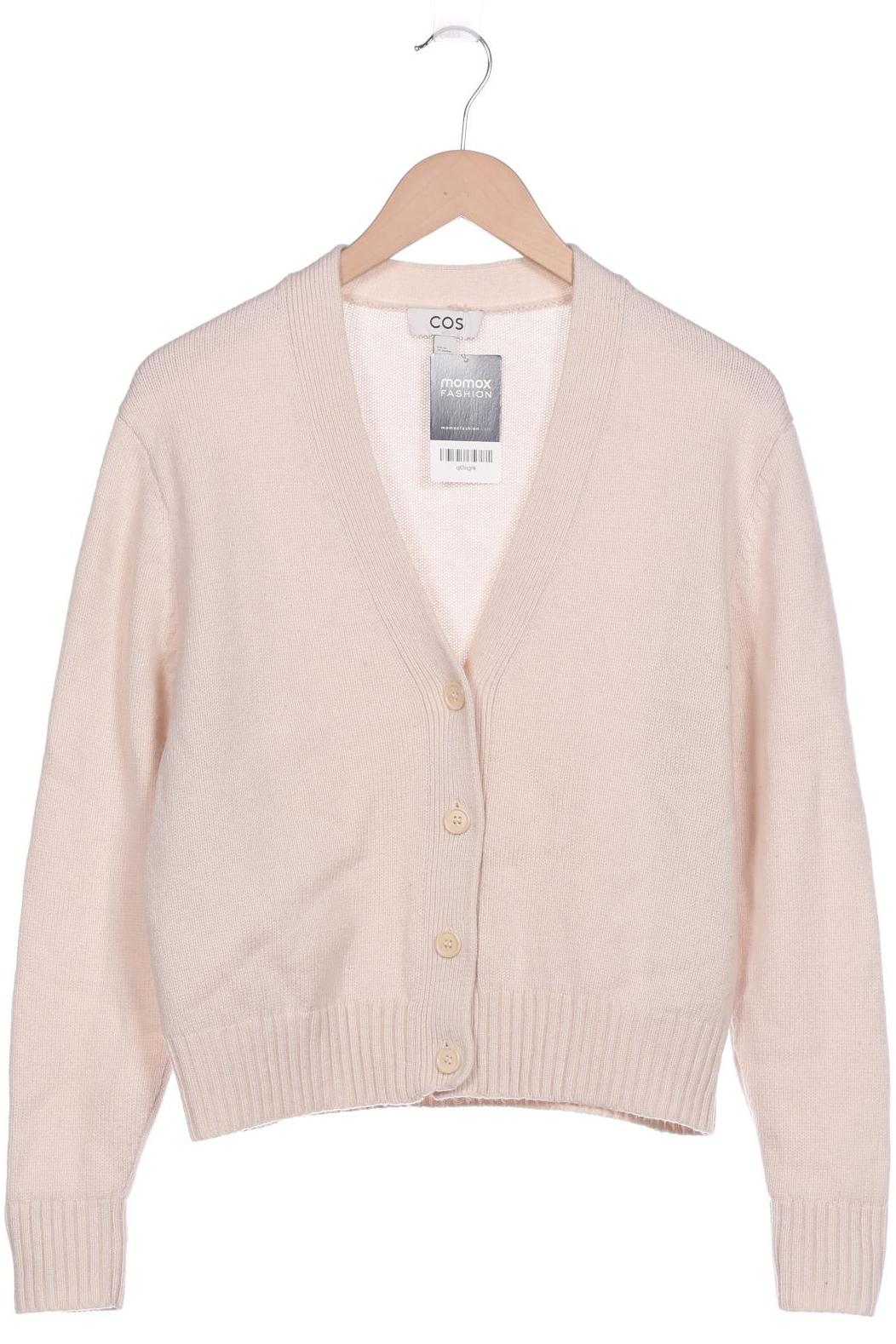 

COS Damen Strickjacke, beige, Gr. 34