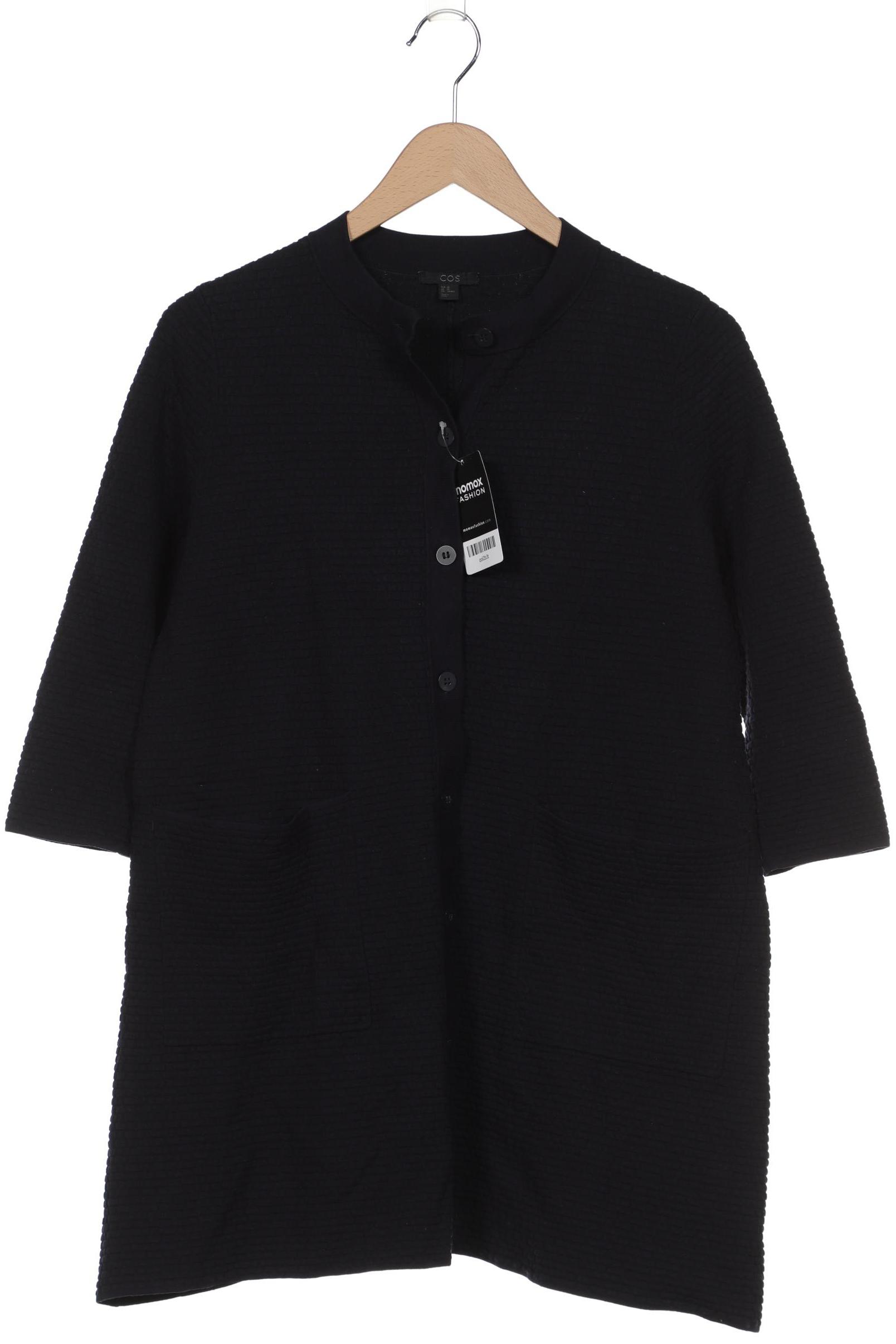 

COS Damen Strickjacke, marineblau, Gr. 34