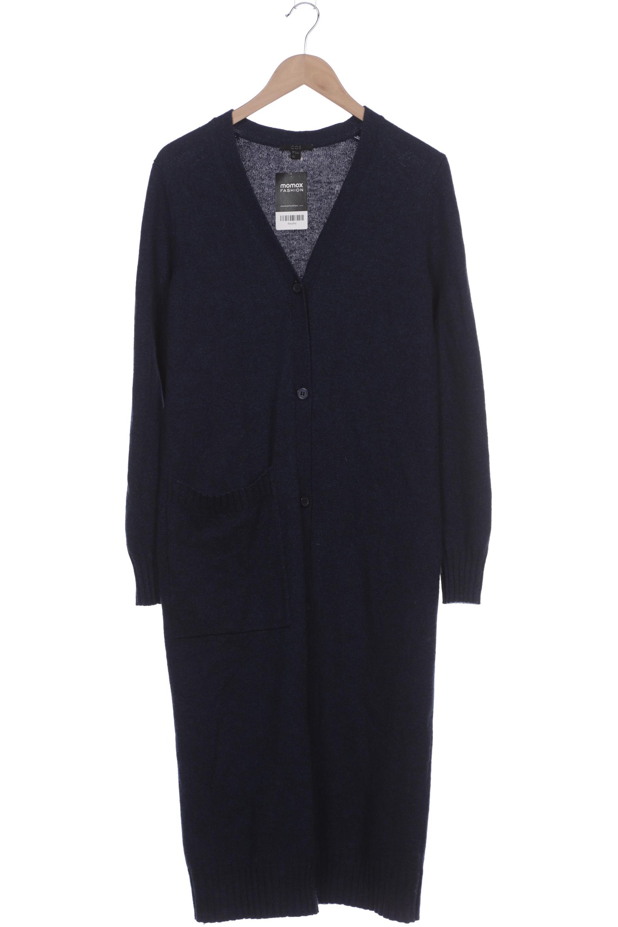 

COS Damen Strickjacke, marineblau, Gr. 36