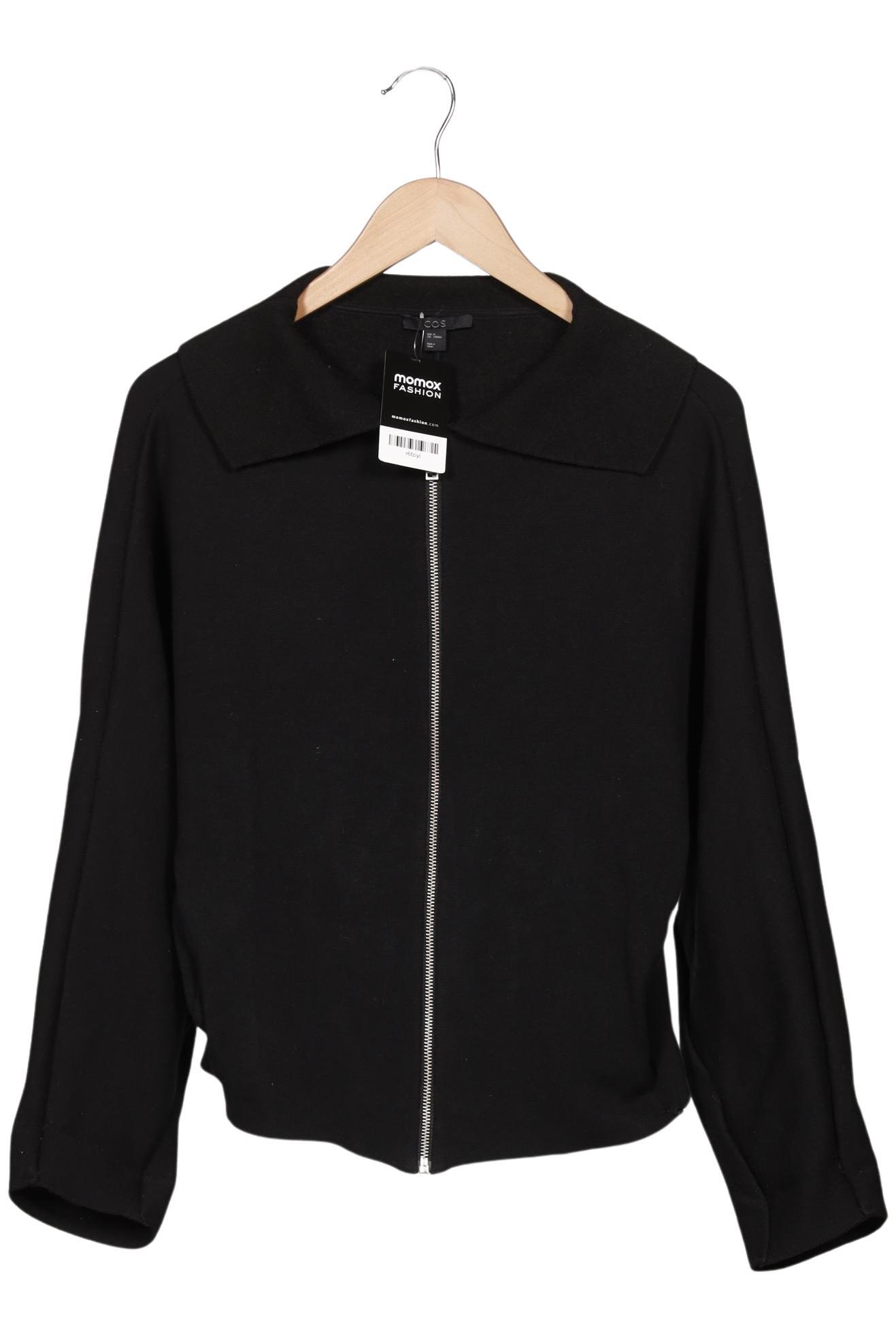

COS Damen Strickjacke, schwarz, Gr. 38