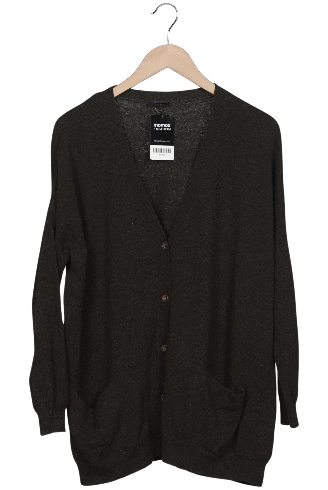 

COS Damen Strickjacke, braun, Gr. 36