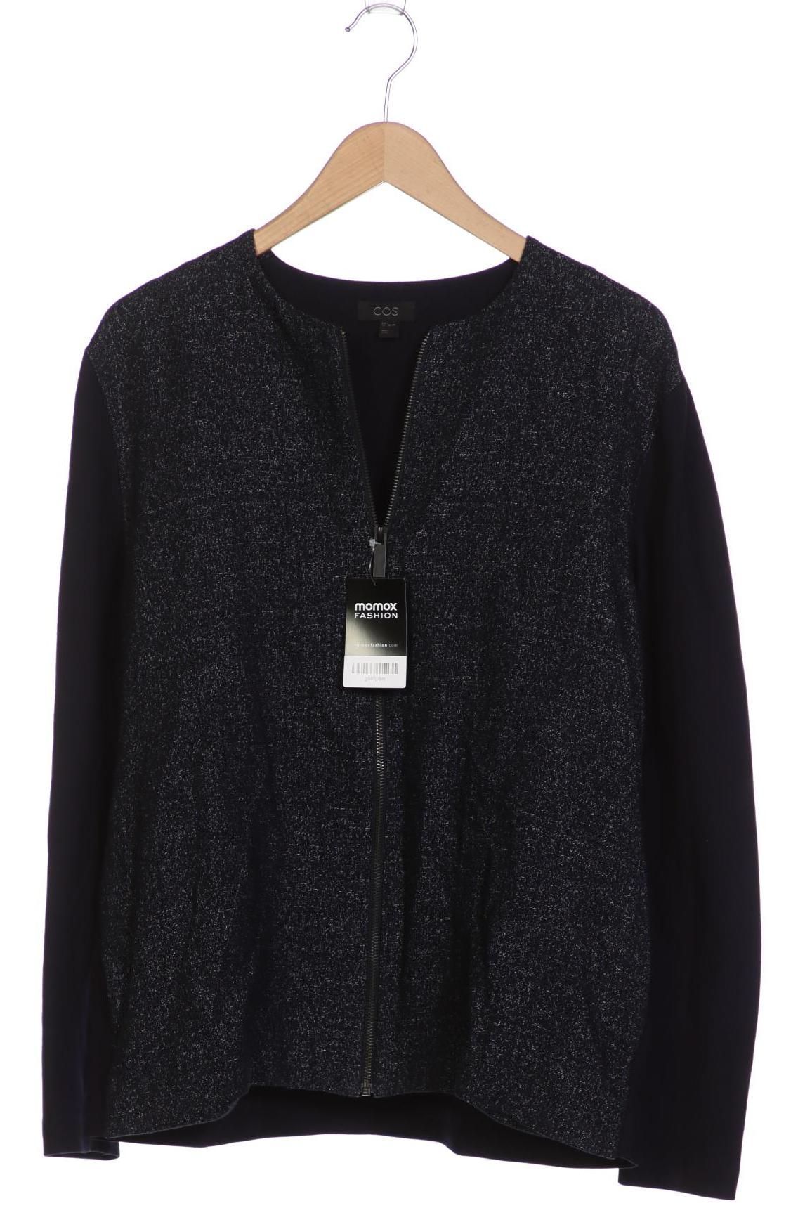 

COS Damen Strickjacke, marineblau, Gr. 42