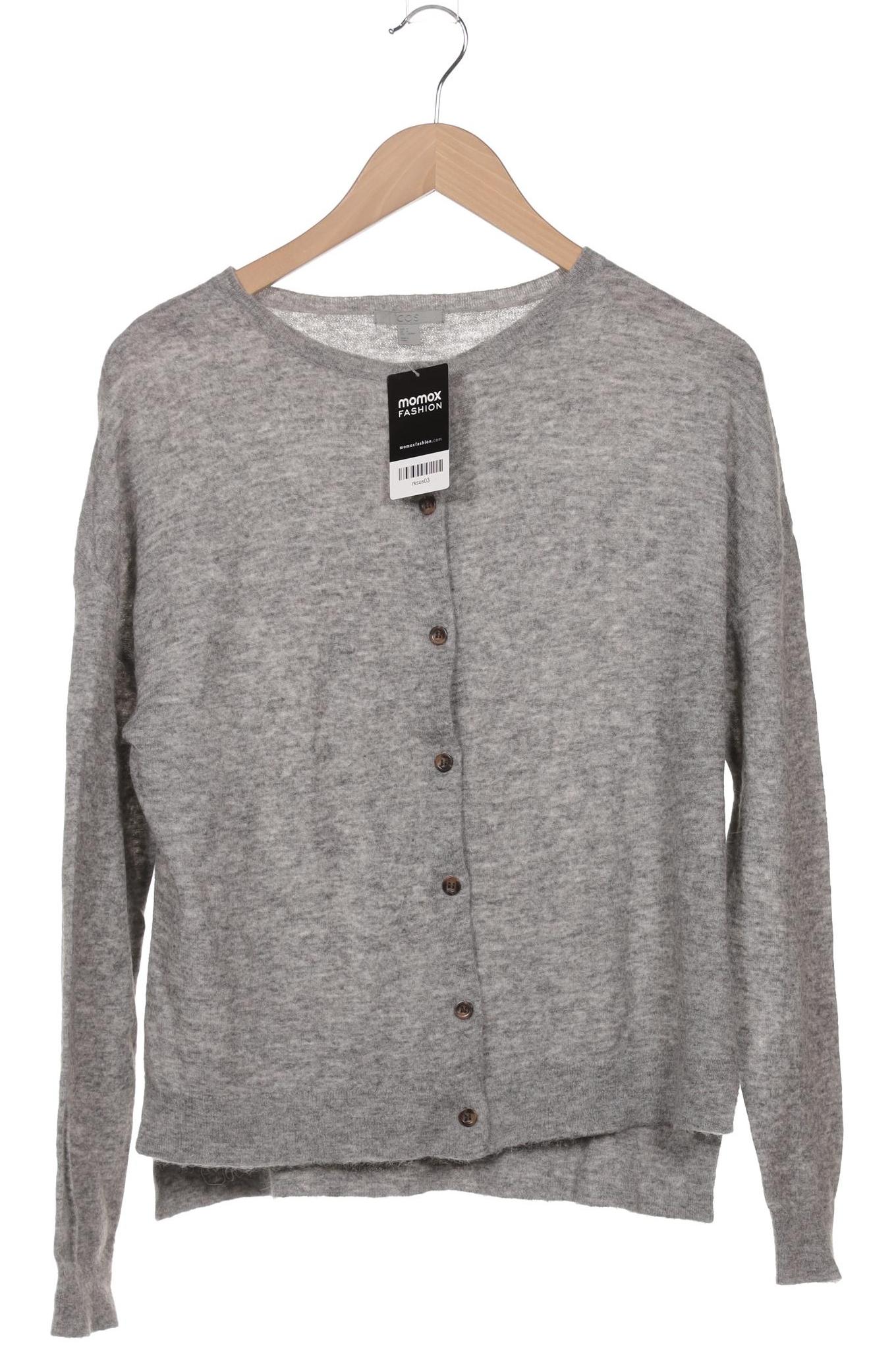 

COS Damen Strickjacke, grau, Gr. 38