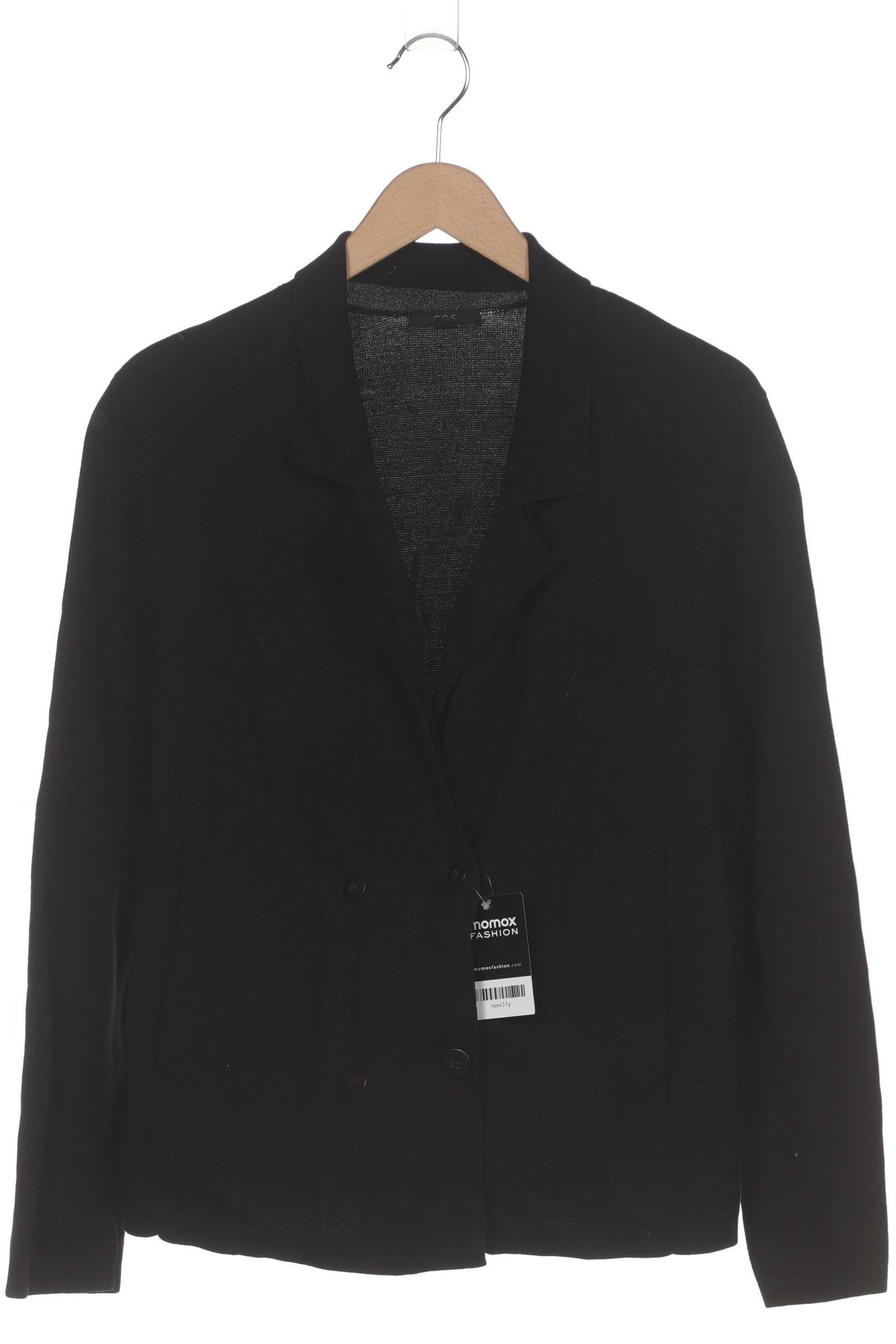 

COS Damen Strickjacke, schwarz, Gr. 38