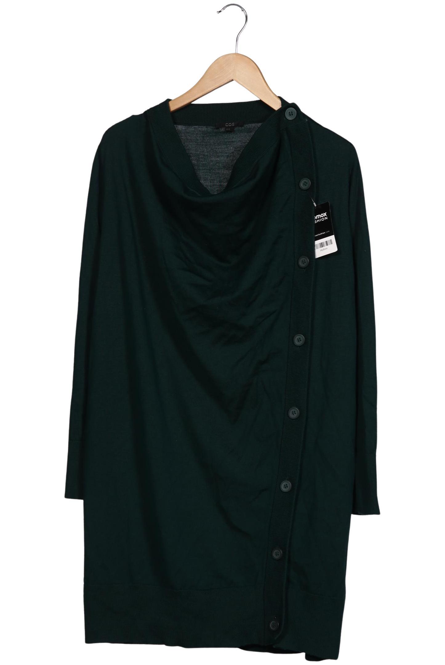 

COS Damen Strickjacke, grün, Gr. 38