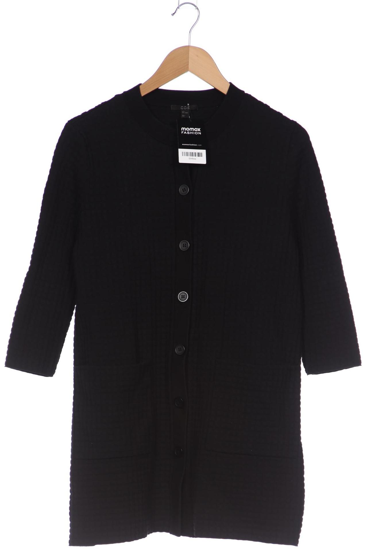 

COS Damen Strickjacke, schwarz, Gr. 36