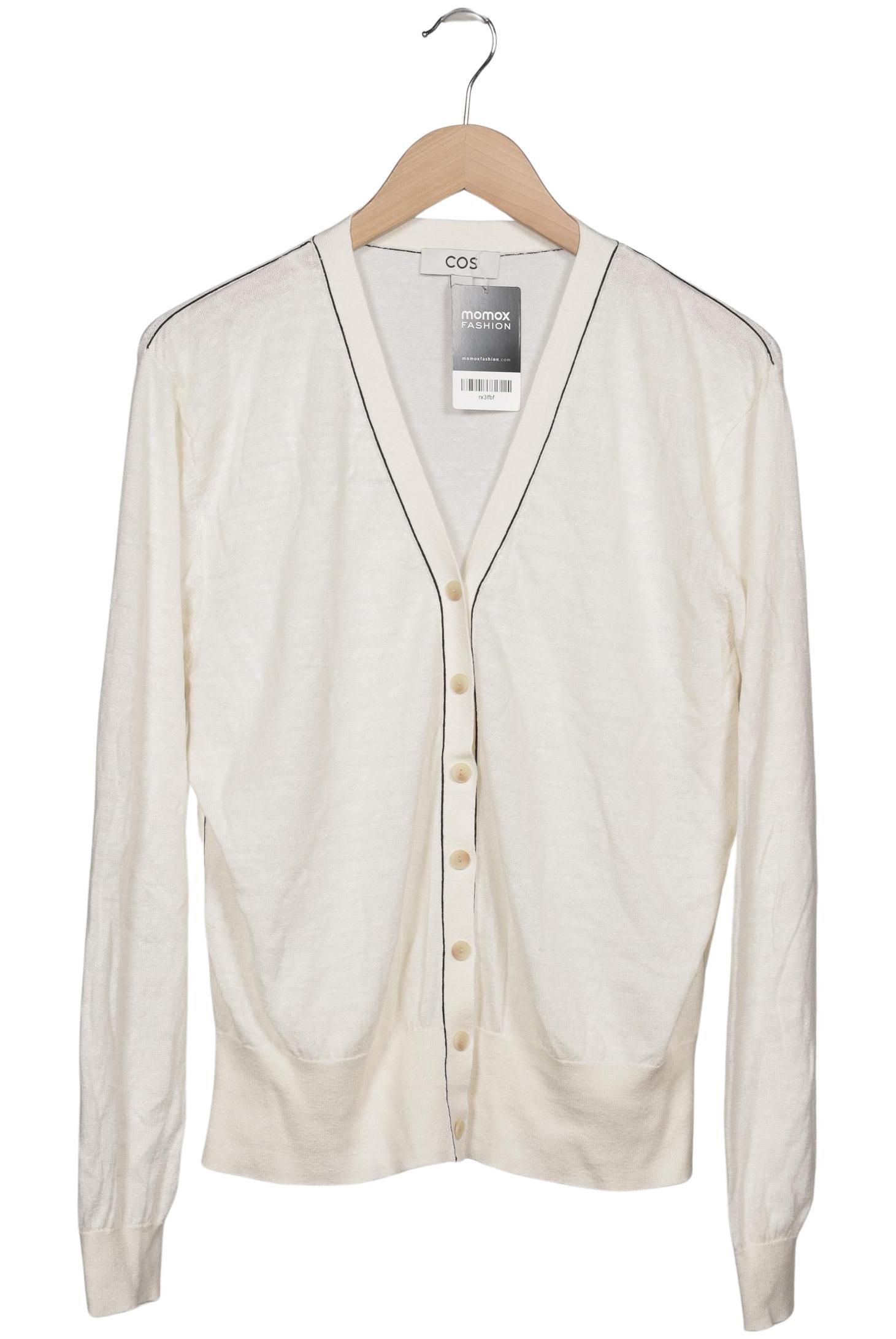 

COS Damen Strickjacke, cremeweiß, Gr. 38