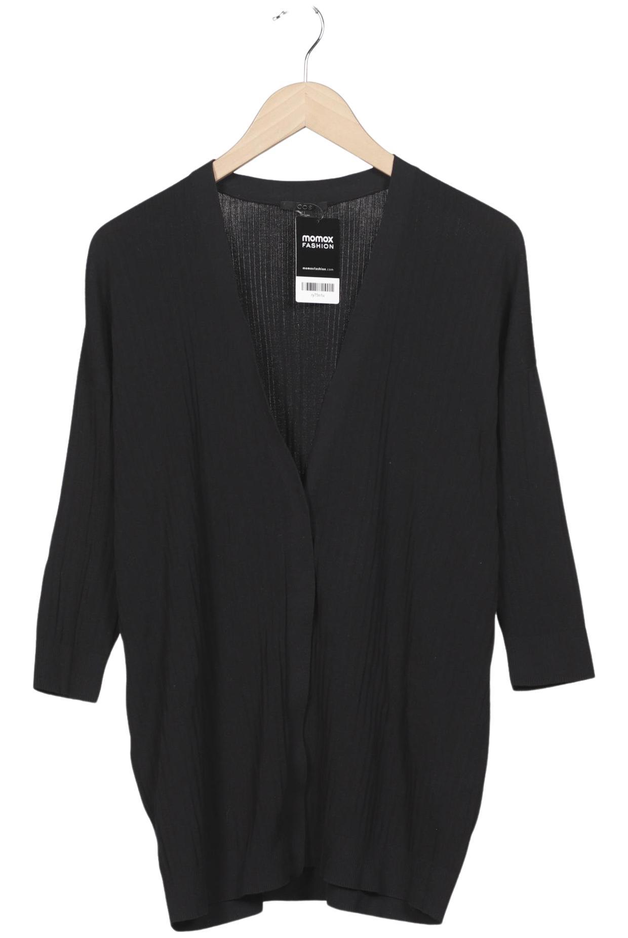 

COS Damen Strickjacke, schwarz, Gr. 36